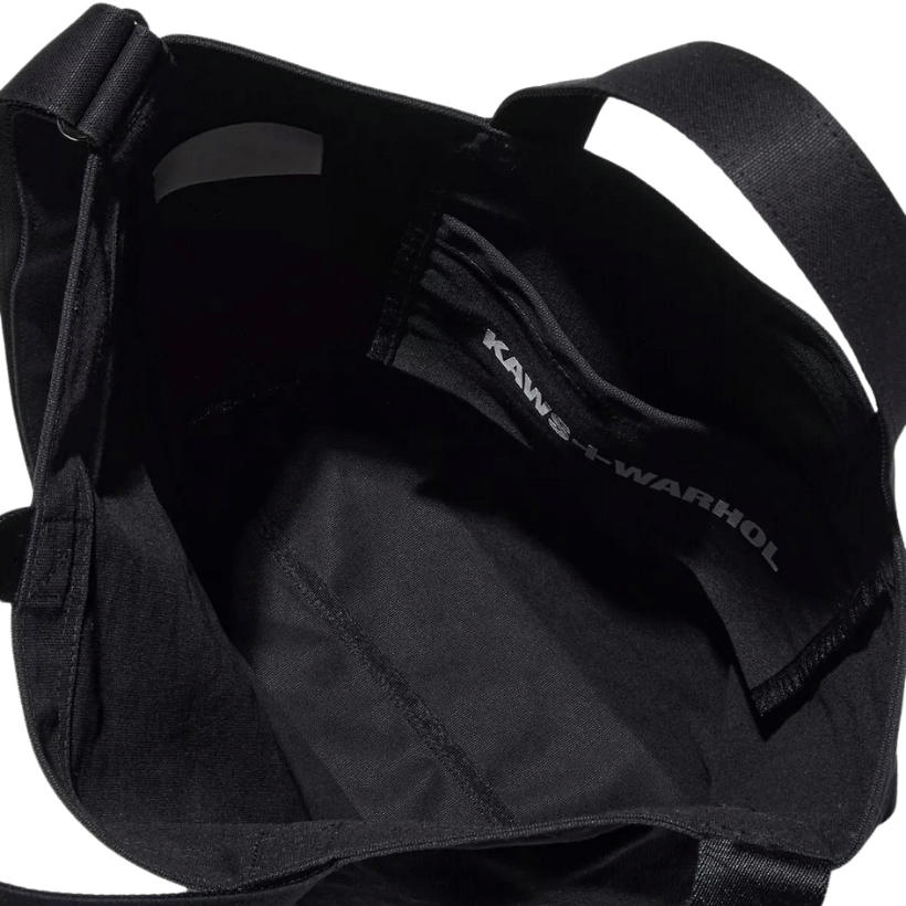 KAWS x Warhol Uniqlo 2Way Tote Bag Black