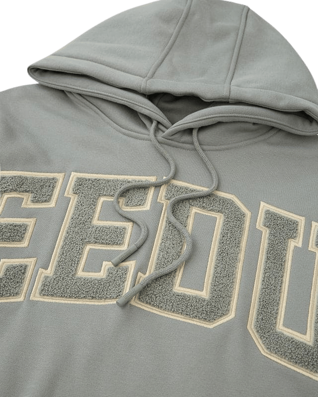 Geedup Team Logo Hoodie Nardo Grey Gold
