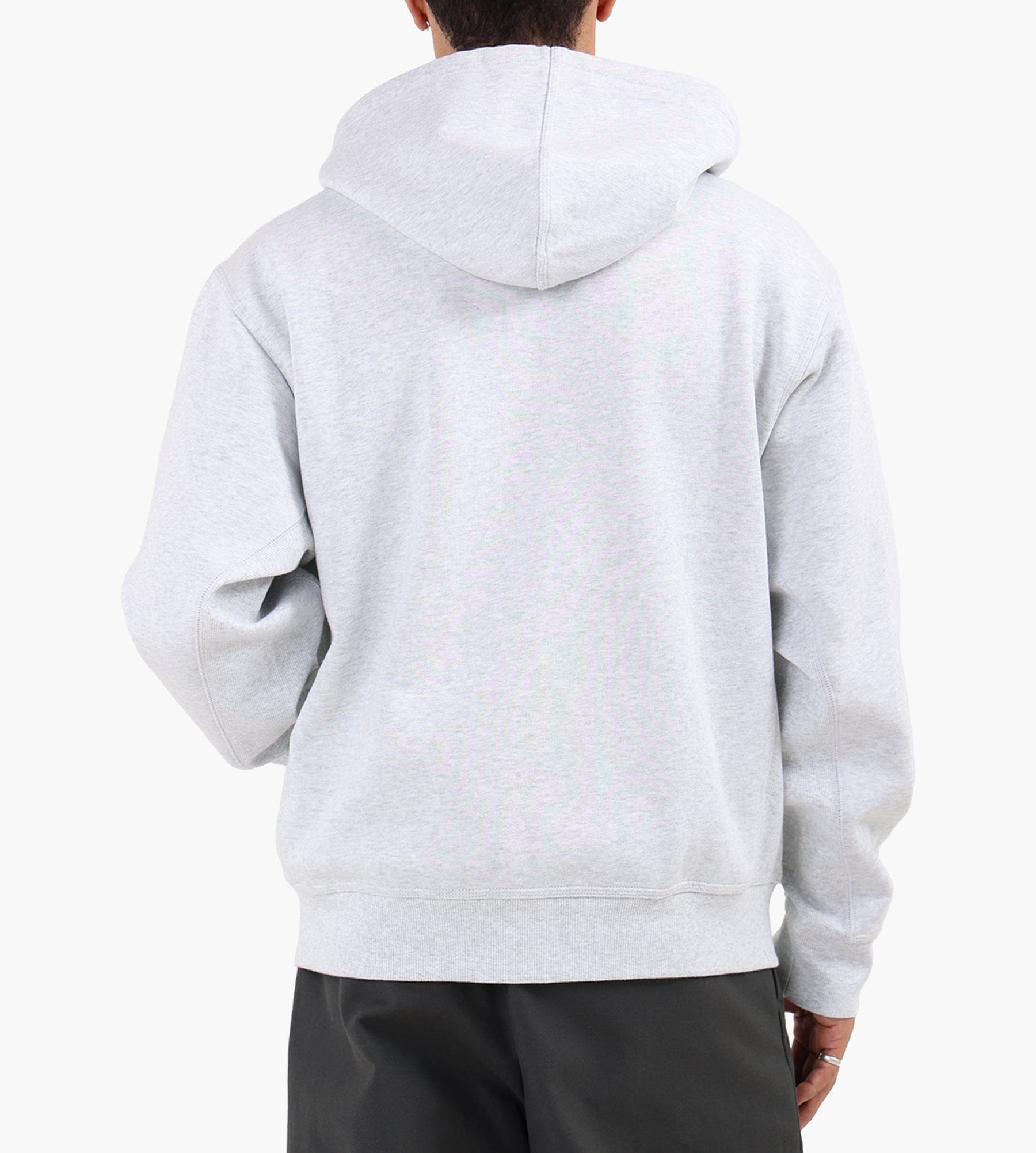 Carhartt WIP Hooded American Script Jacket Ash Heather