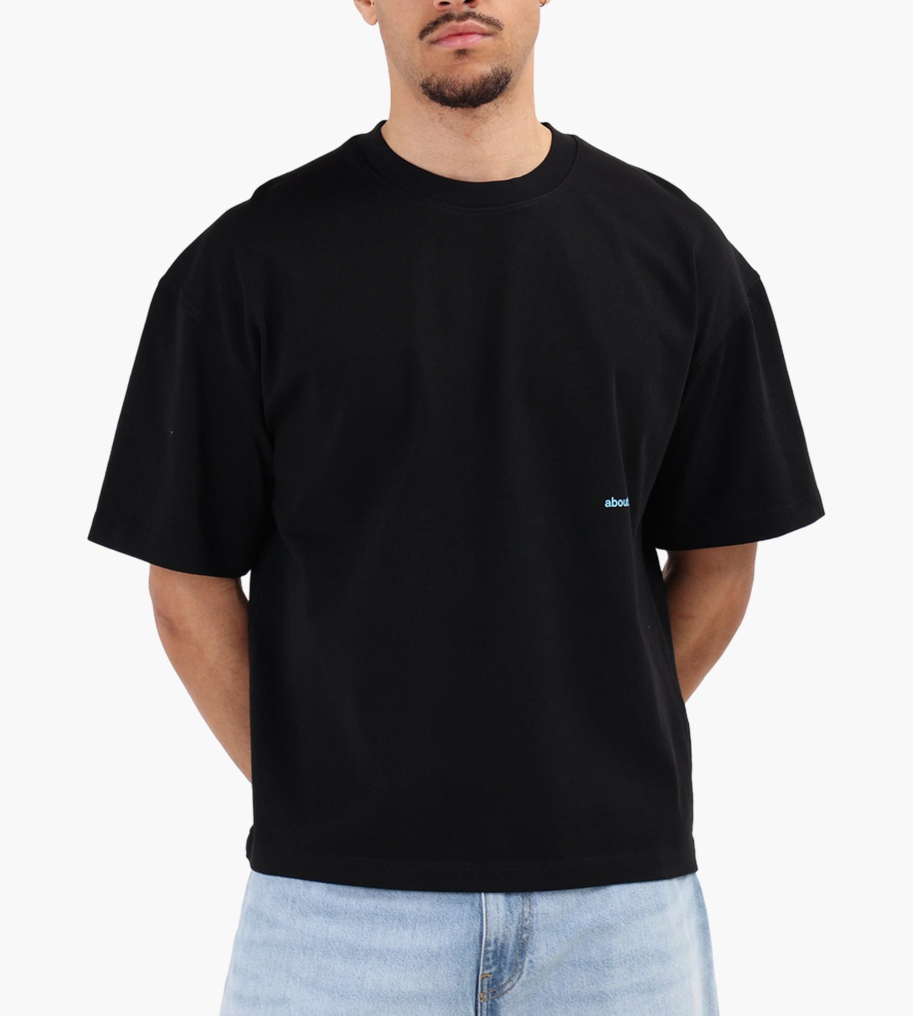 about:blank Vercetti T-Shirt Cotton Black