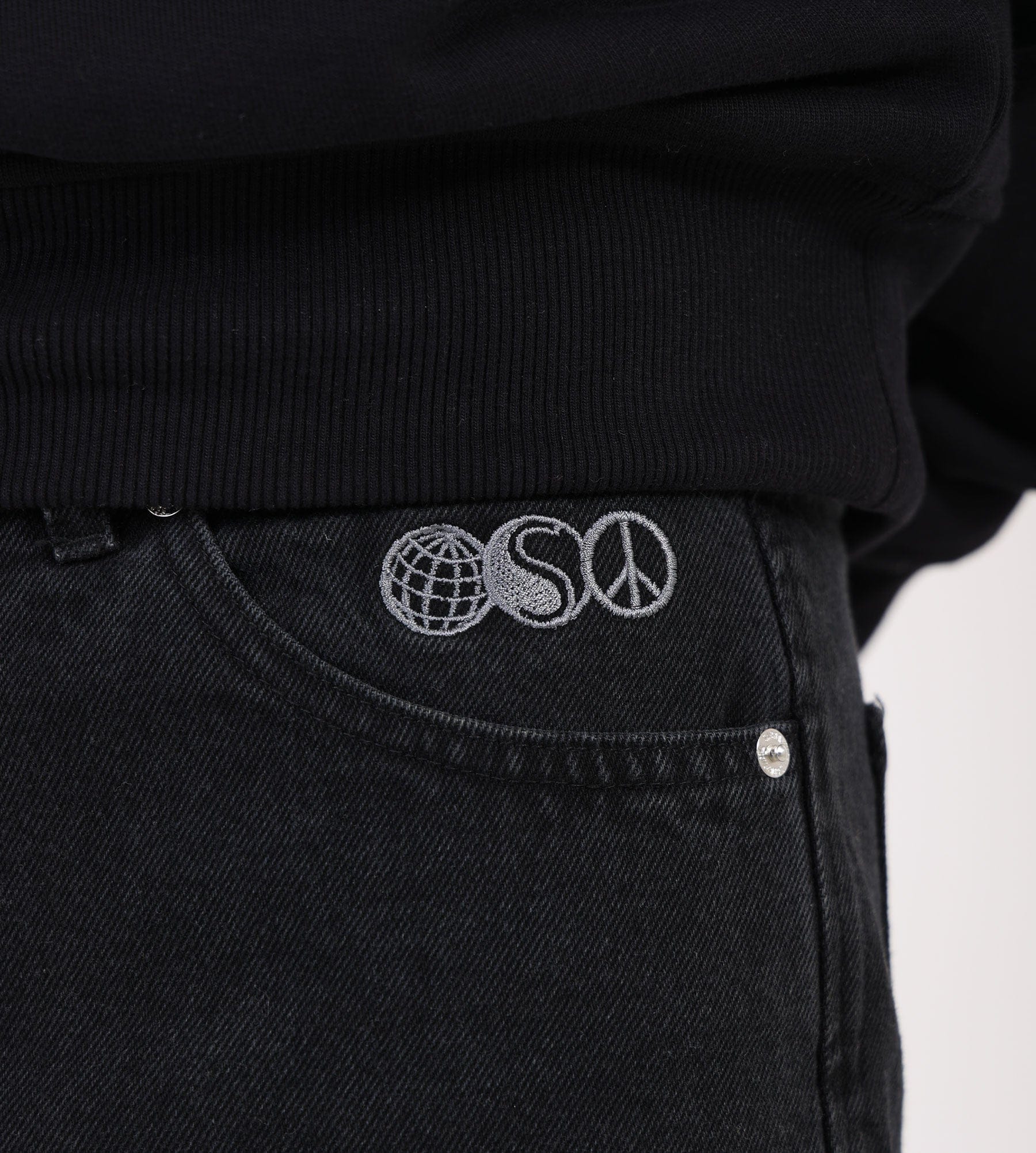 Sabbatical 516 Denim Jeans Washed Black