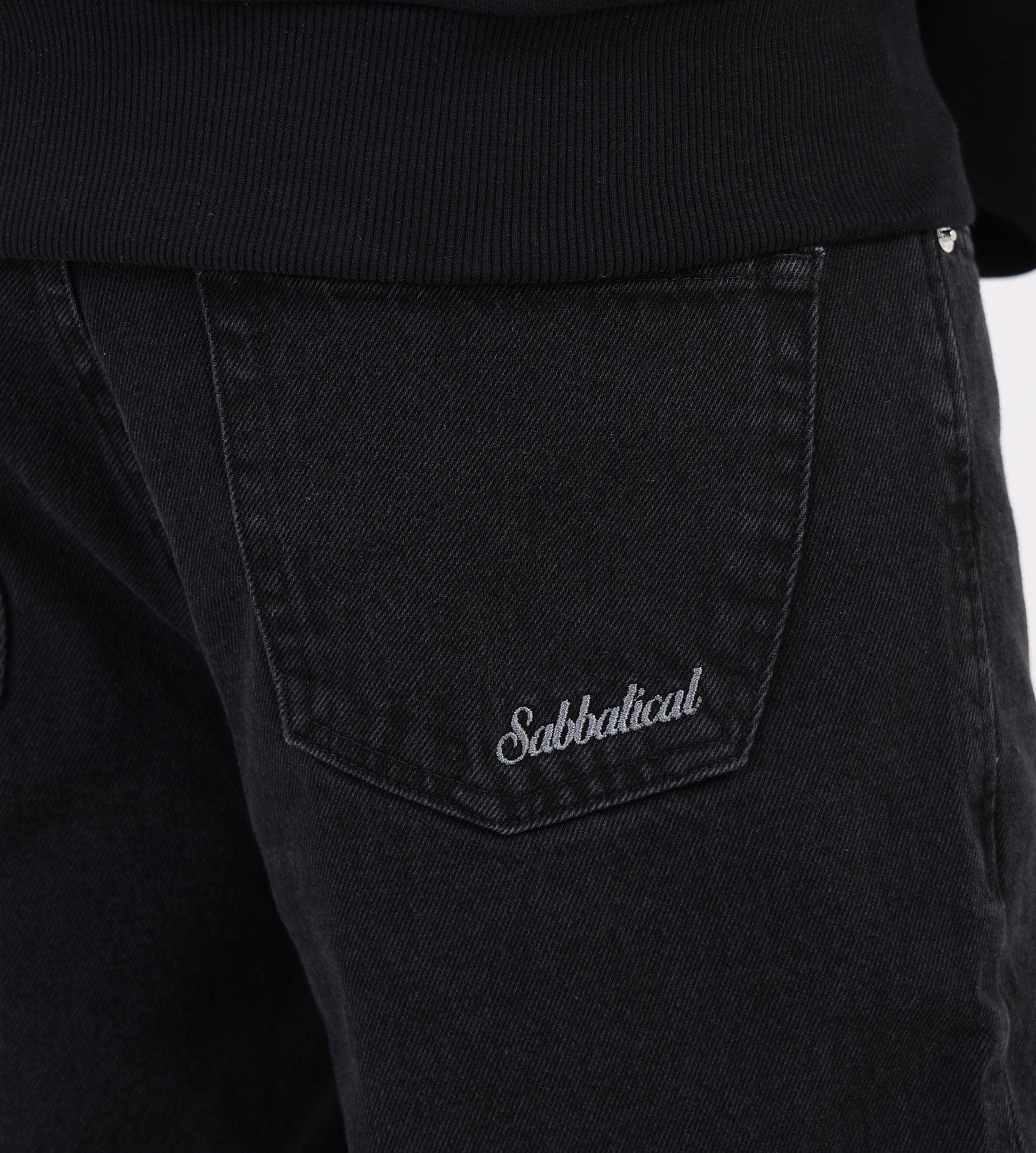 Sabbatical 516 Denim Jeans Washed Black