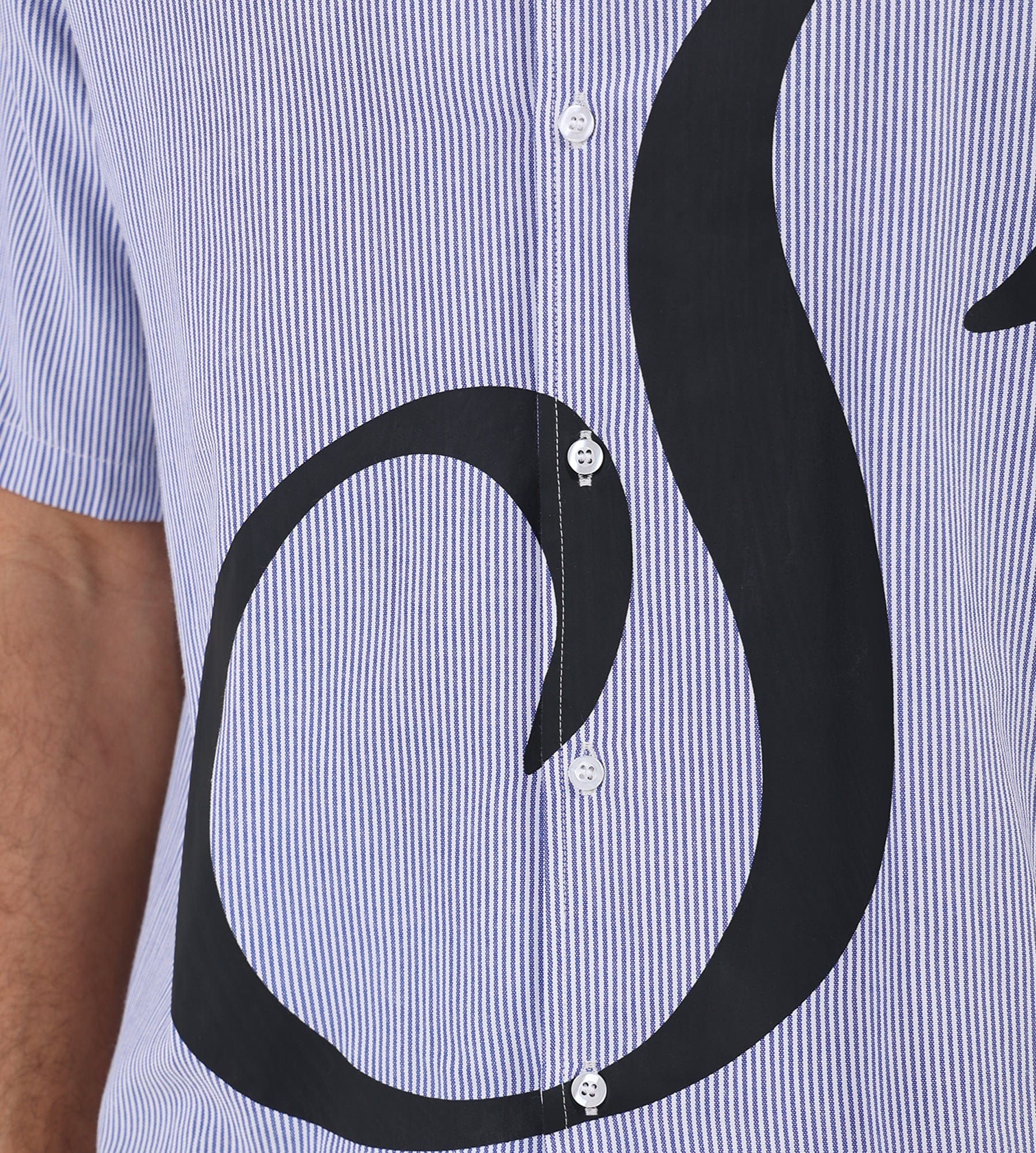 Sabbatical Capital Shirt White Blue