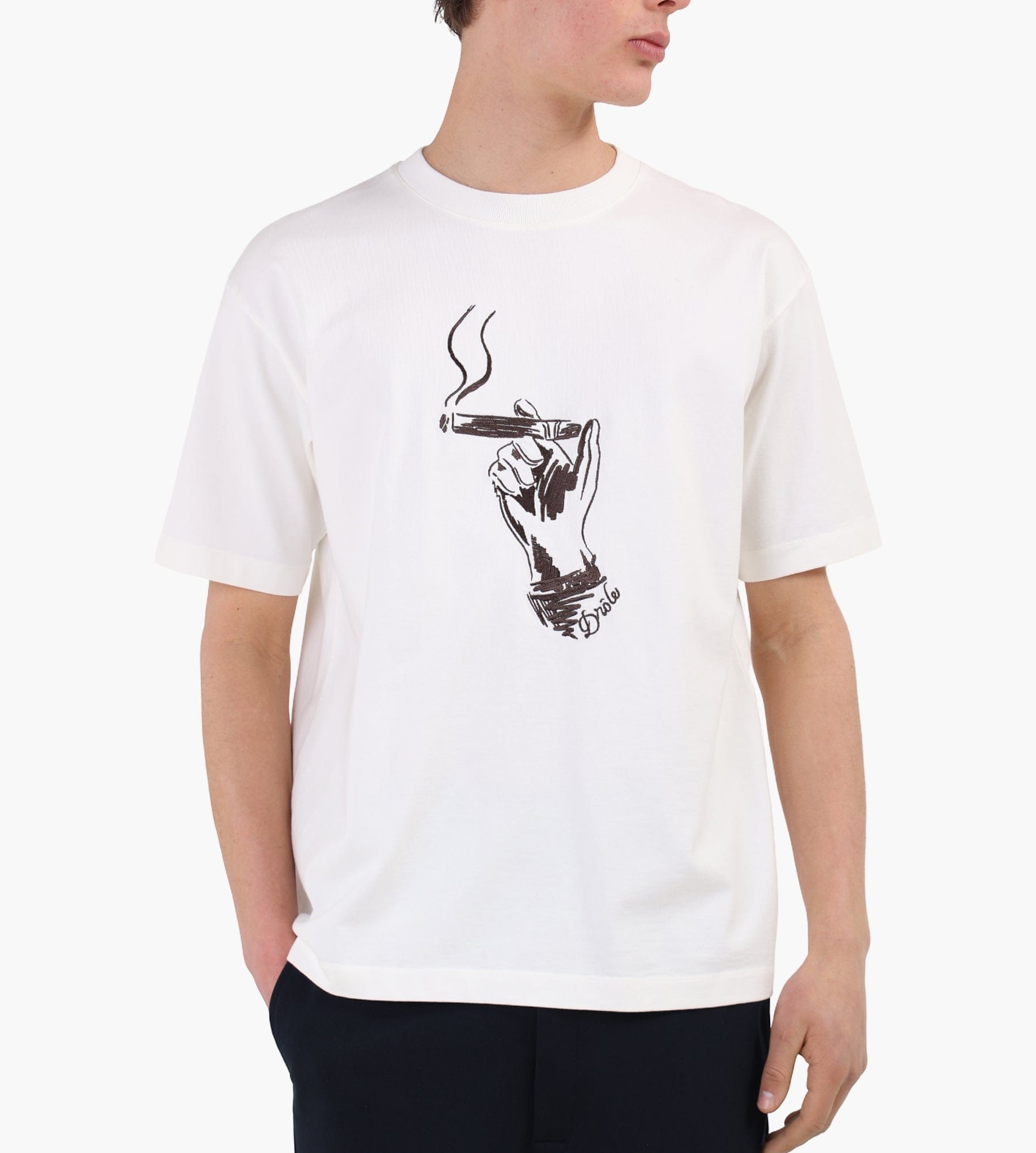 Drôle de Monsieur T-Shirt Cuba Off White