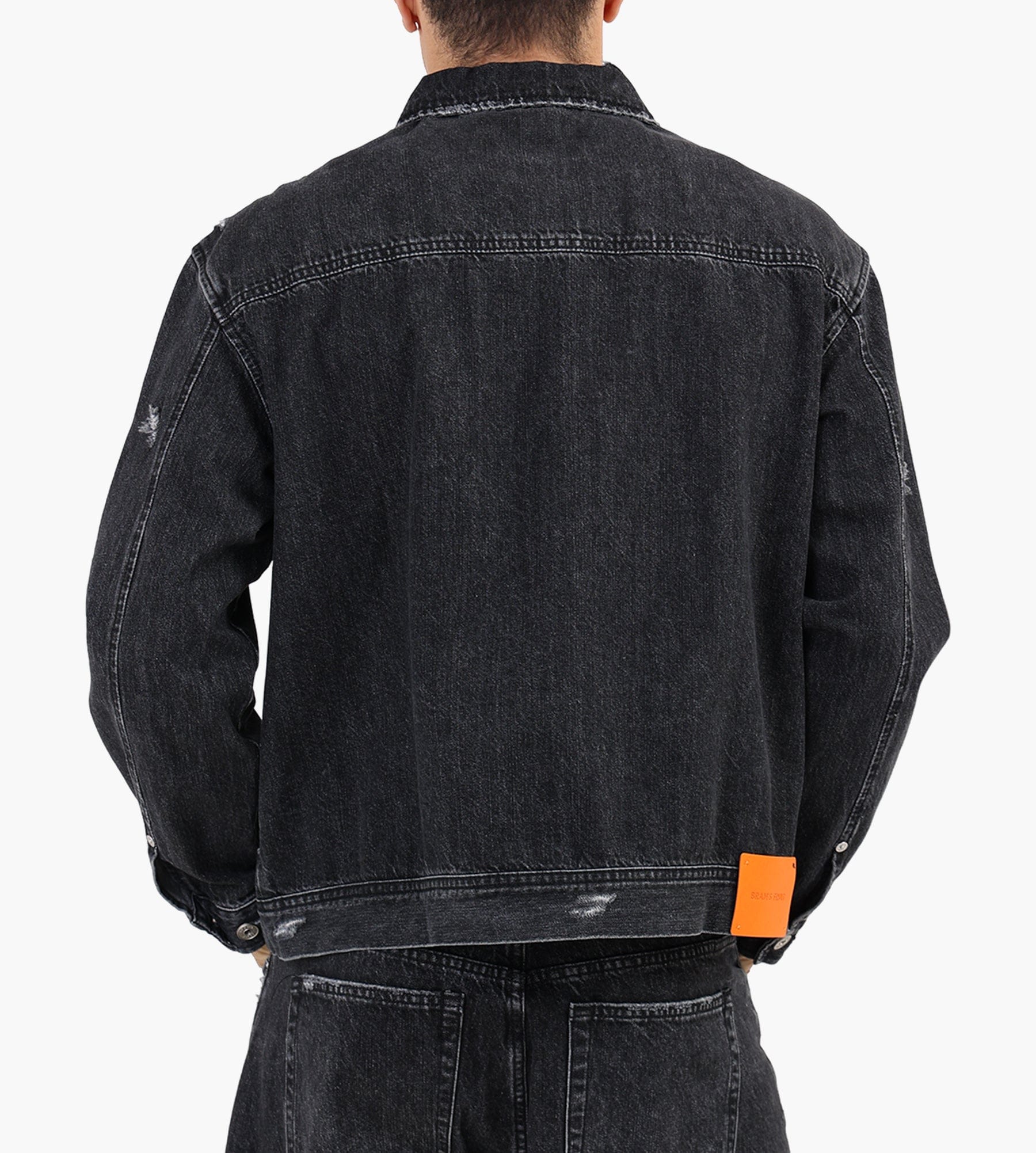 Bram's Fruit Denim Jacket Washed Black