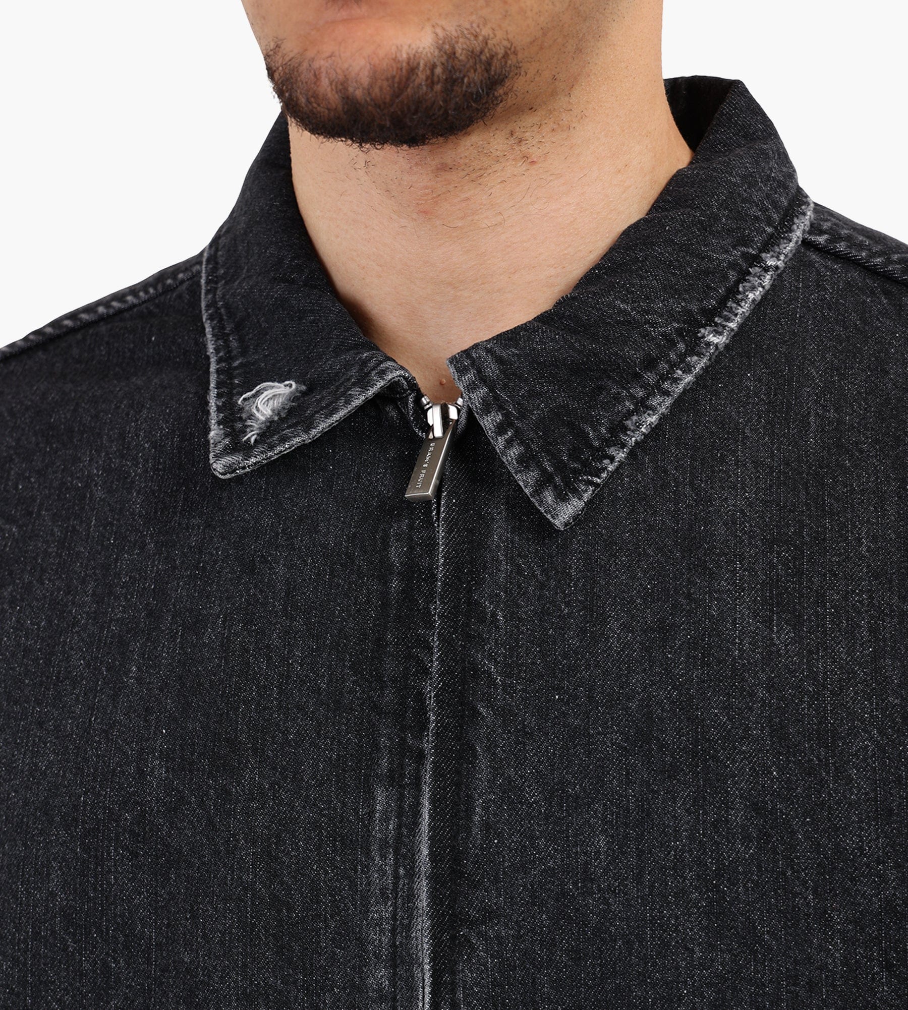 Bram's Fruit Denim Jacket Washed Black