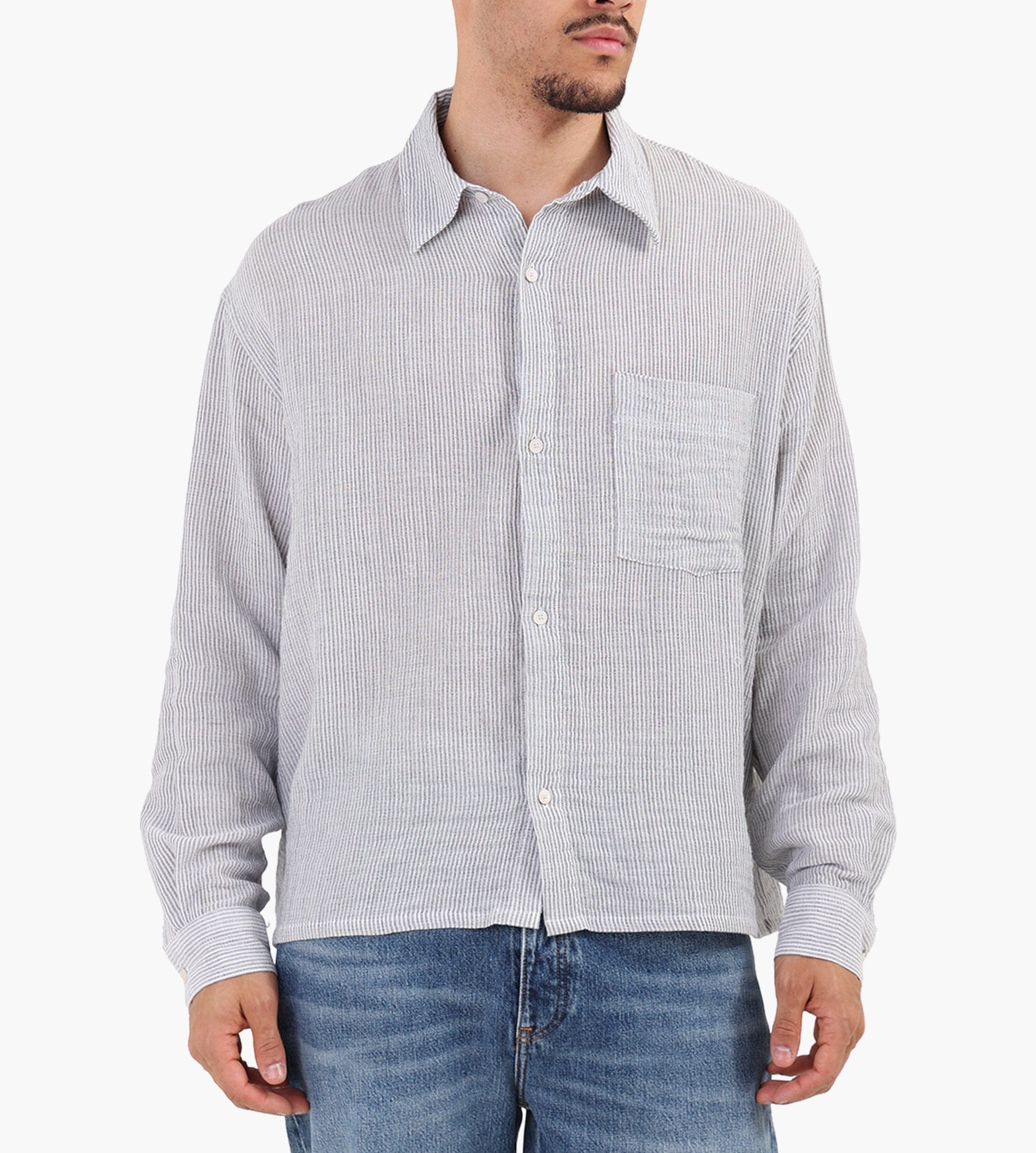 Won Hundred Maza Shirt White COMB.