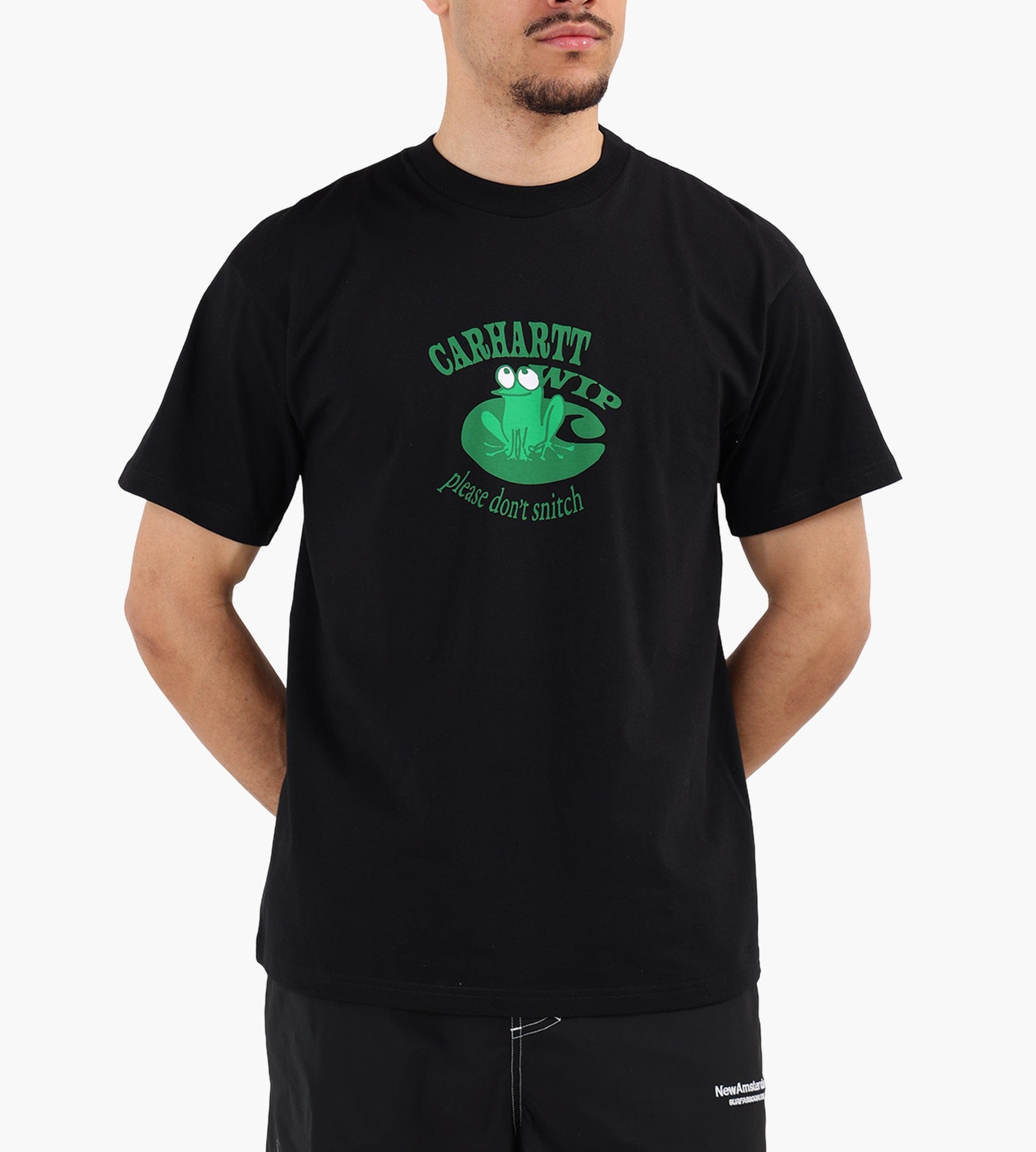Carhartt WIP Dont Snitch T-shirt Black