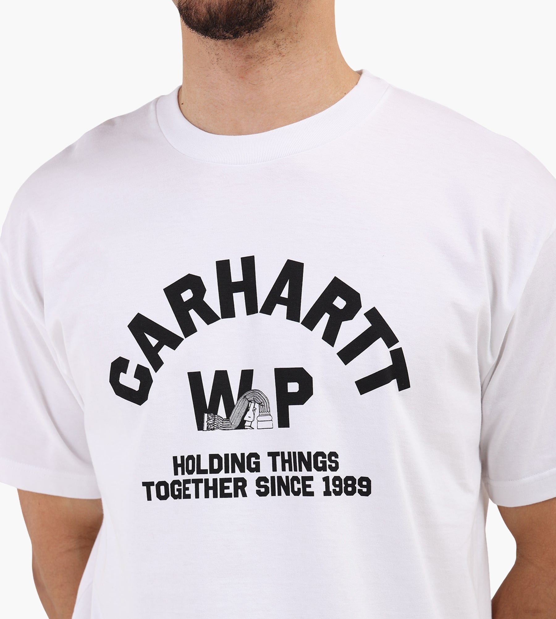 Carhartt WIP Column T-shirt White