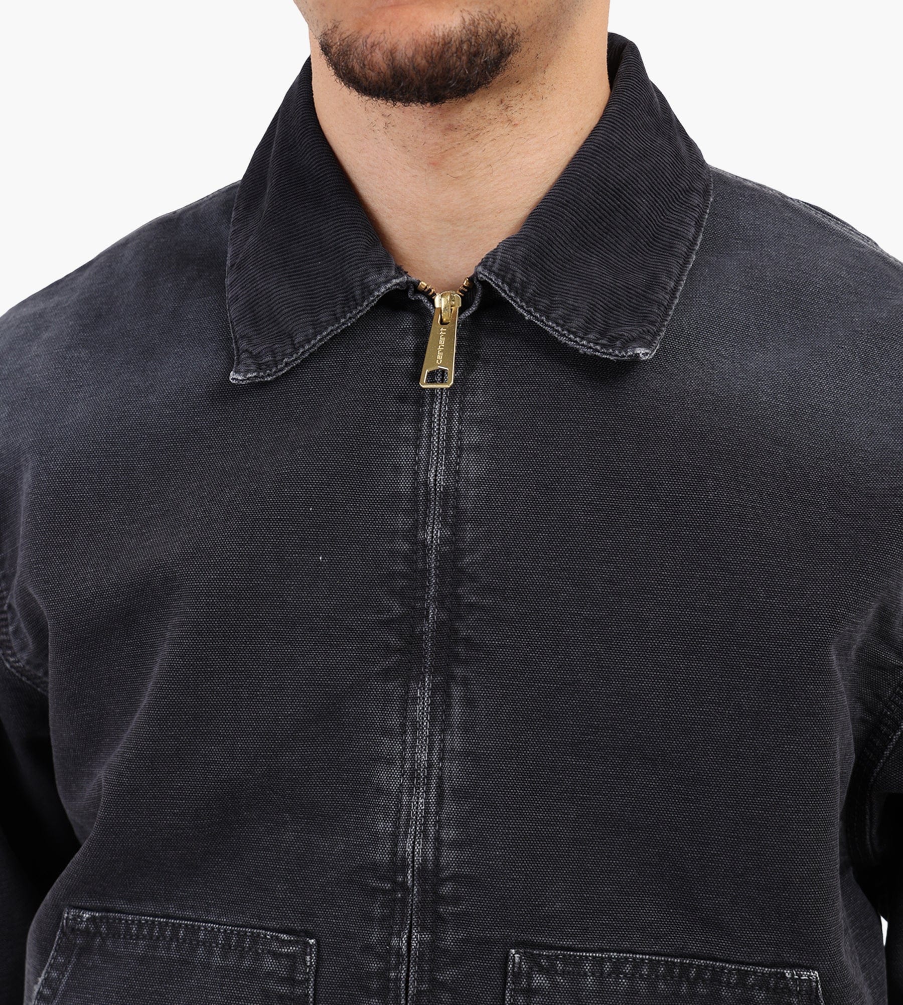 Carhartt WIP OG Arcan Jacket Black Black Destroy Wash