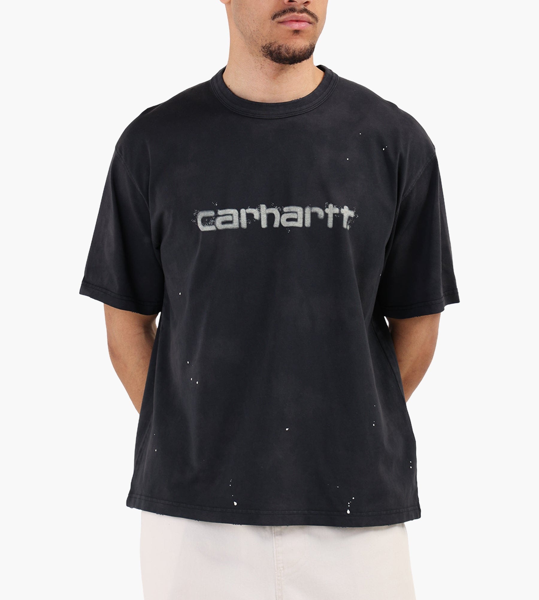 Carhartt WIP Painter T-shirt Black Destroy Wash