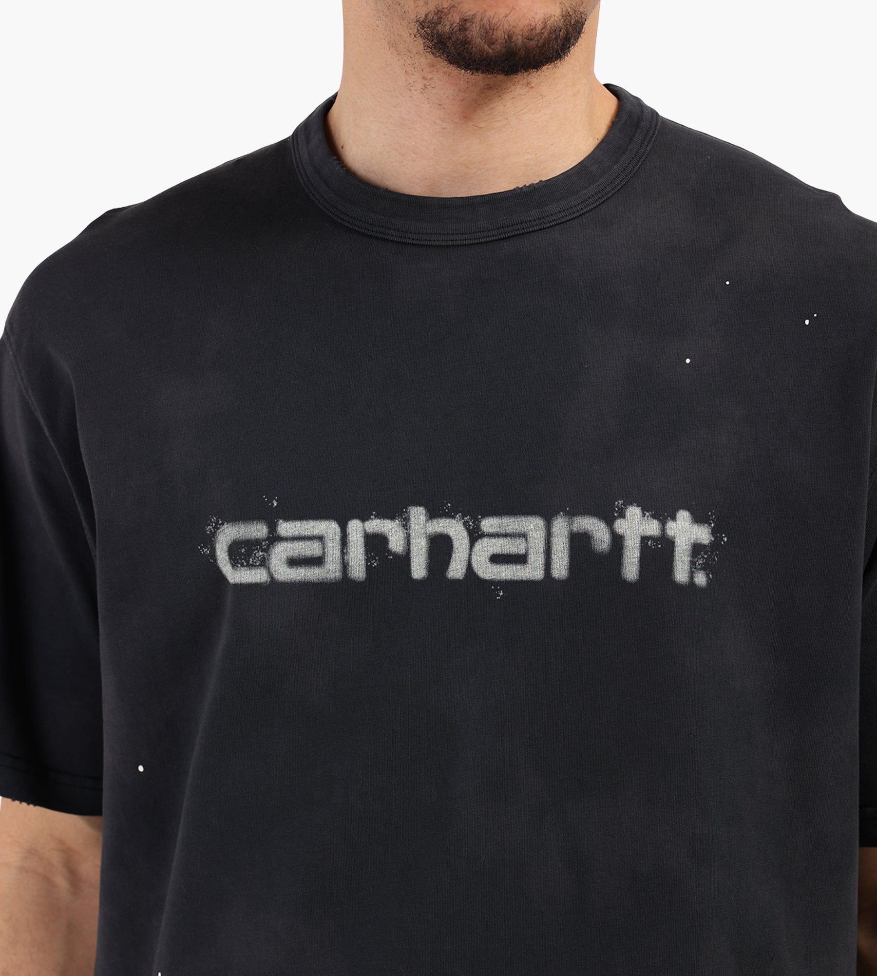 Carhartt WIP Painter T-shirt Black Destroy Wash