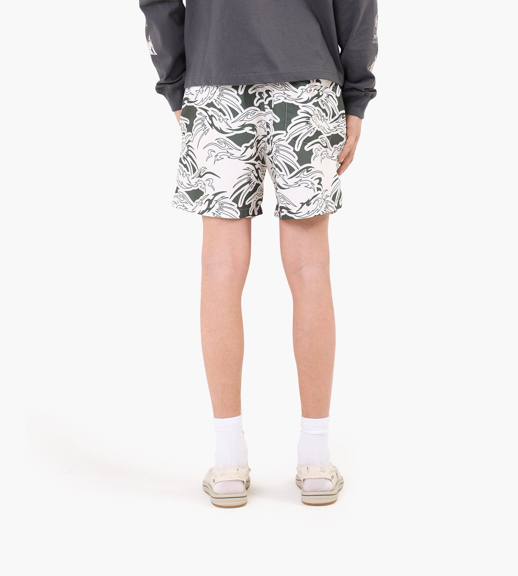 OAS Rogue Swim Shorts Ecru