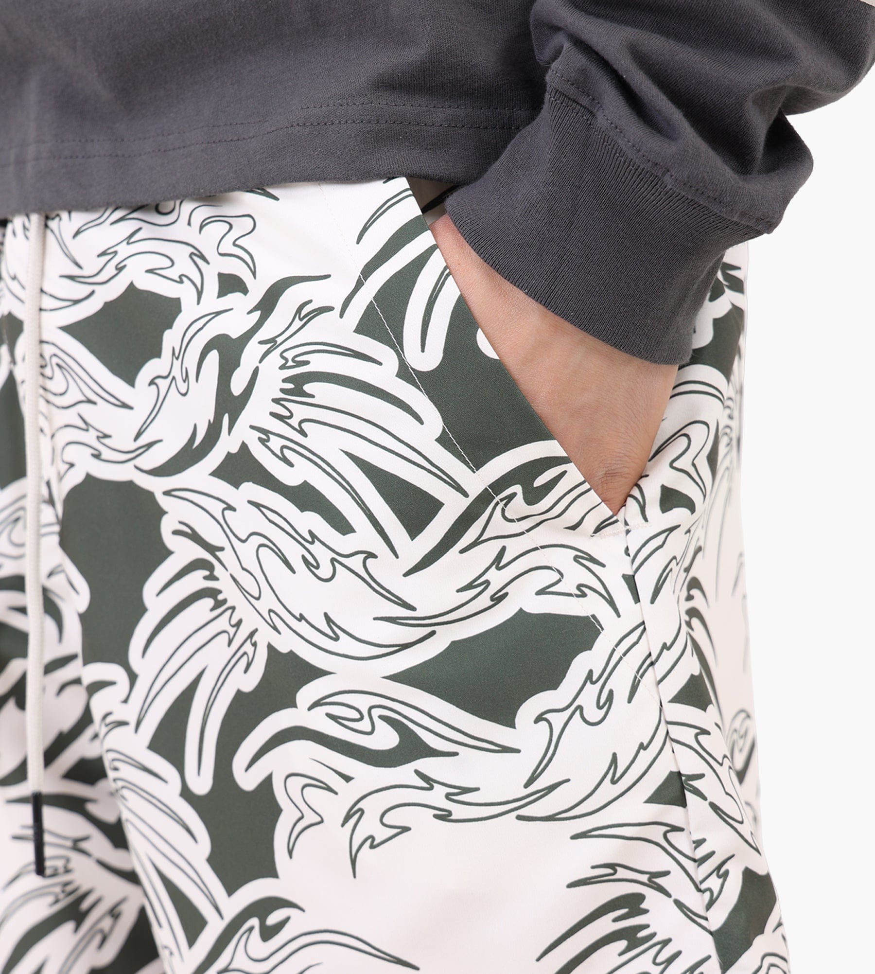 OAS Rogue Swim Shorts Ecru
