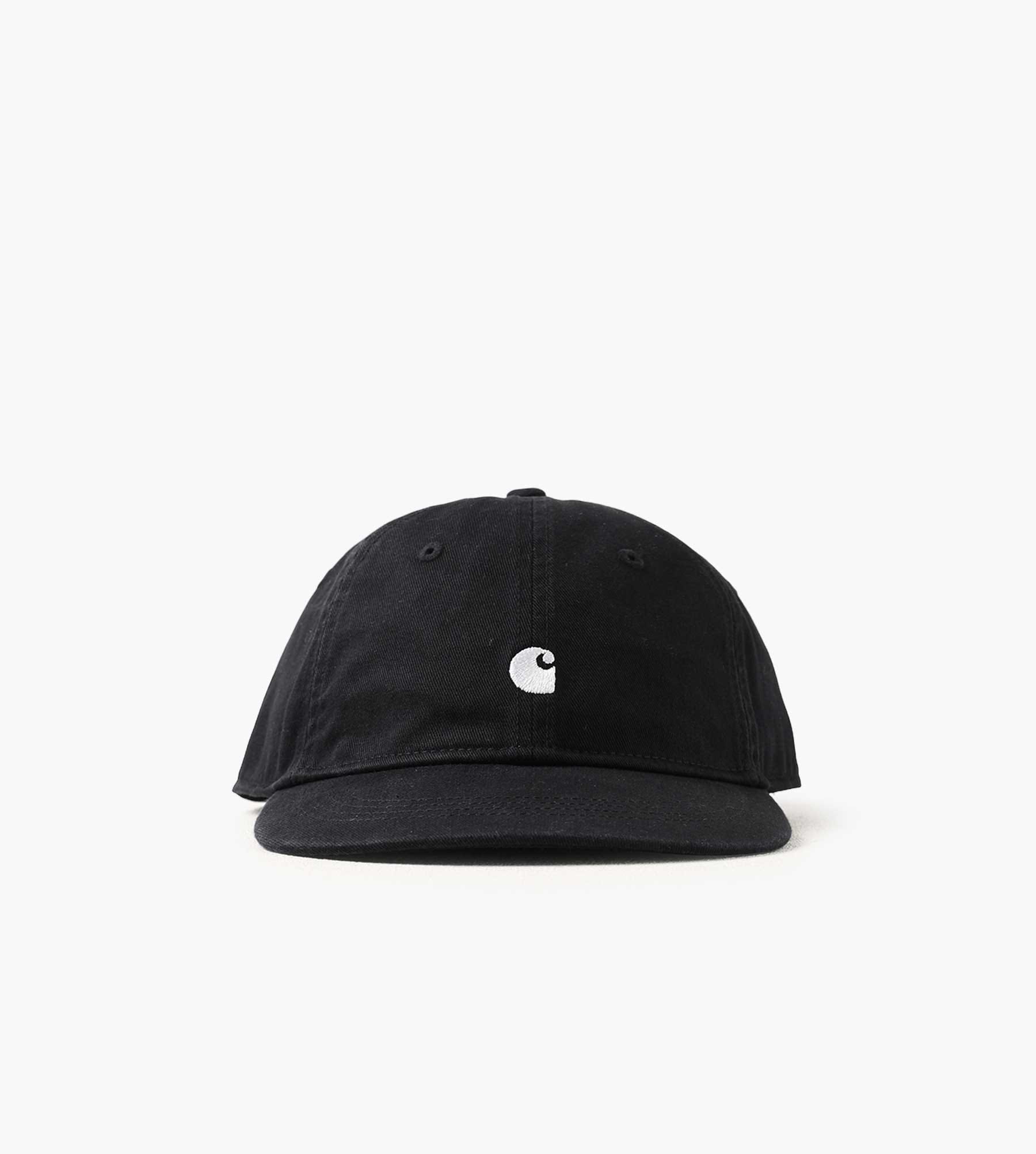 Carhartt WIP NOS Madison Logo Cap Black White