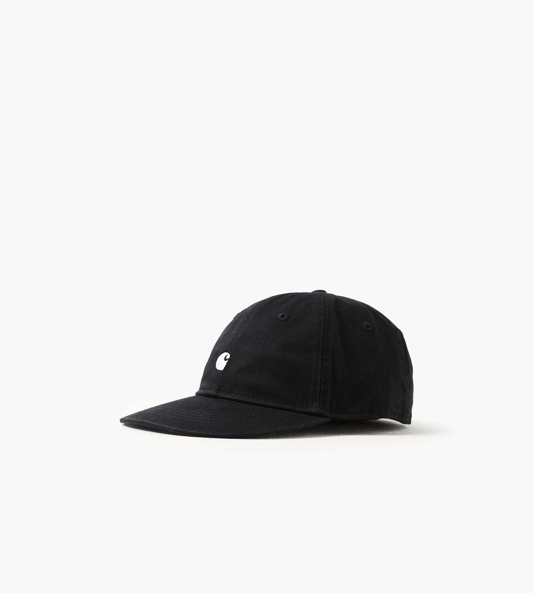 Carhartt WIP NOS Madison Logo Cap Black White