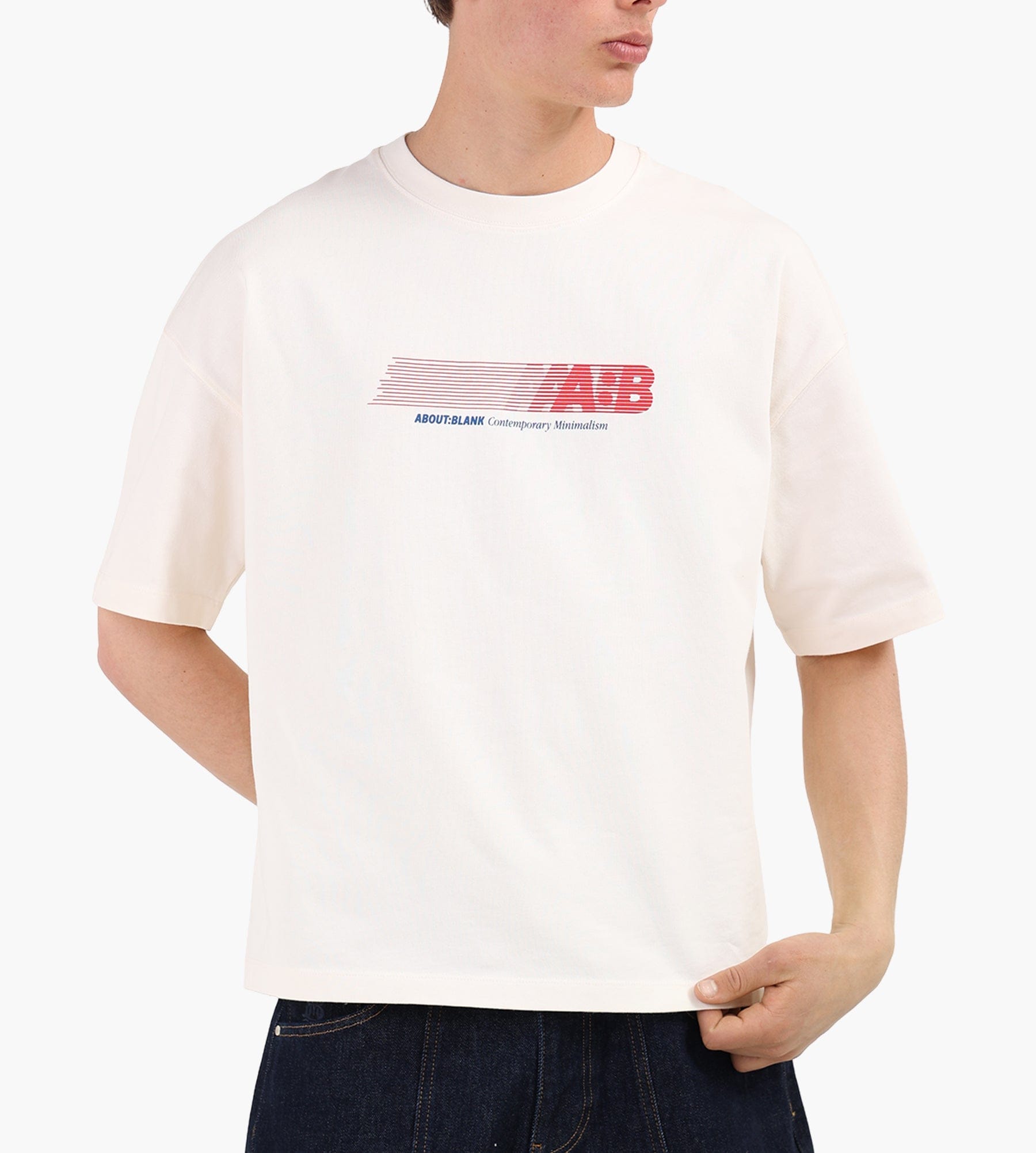 about:blank Resistance T-Shirt Cotton Oat