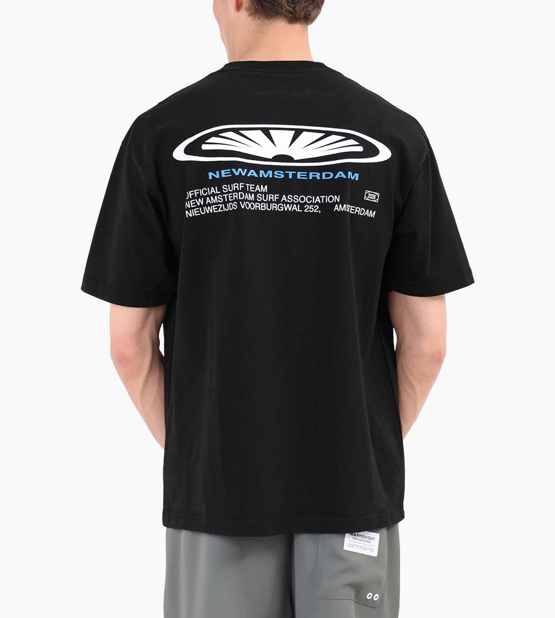 New Amsterdam Surf Association Shaper Tee Black