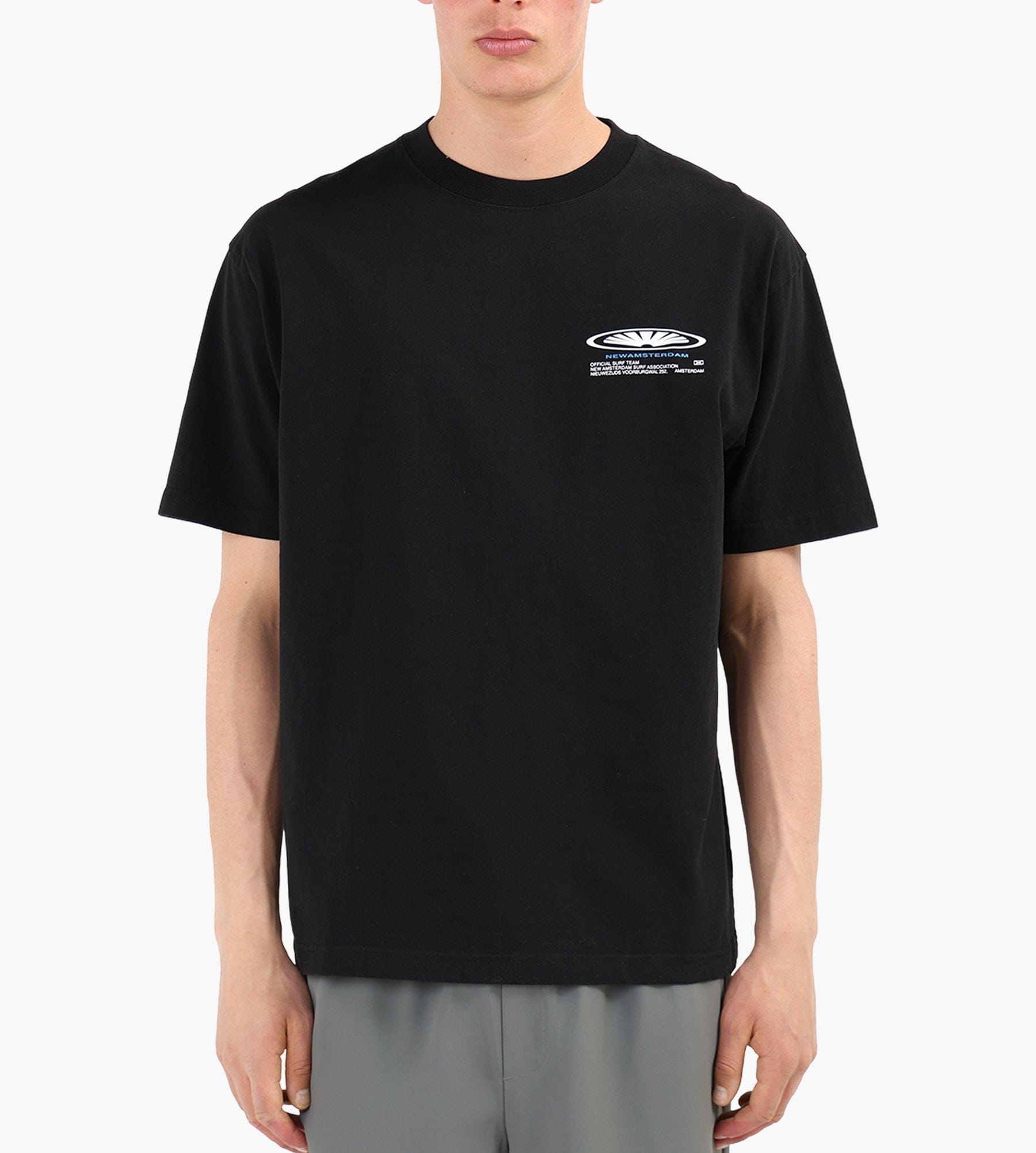 New Amsterdam Surf Association Shaper Tee Black
