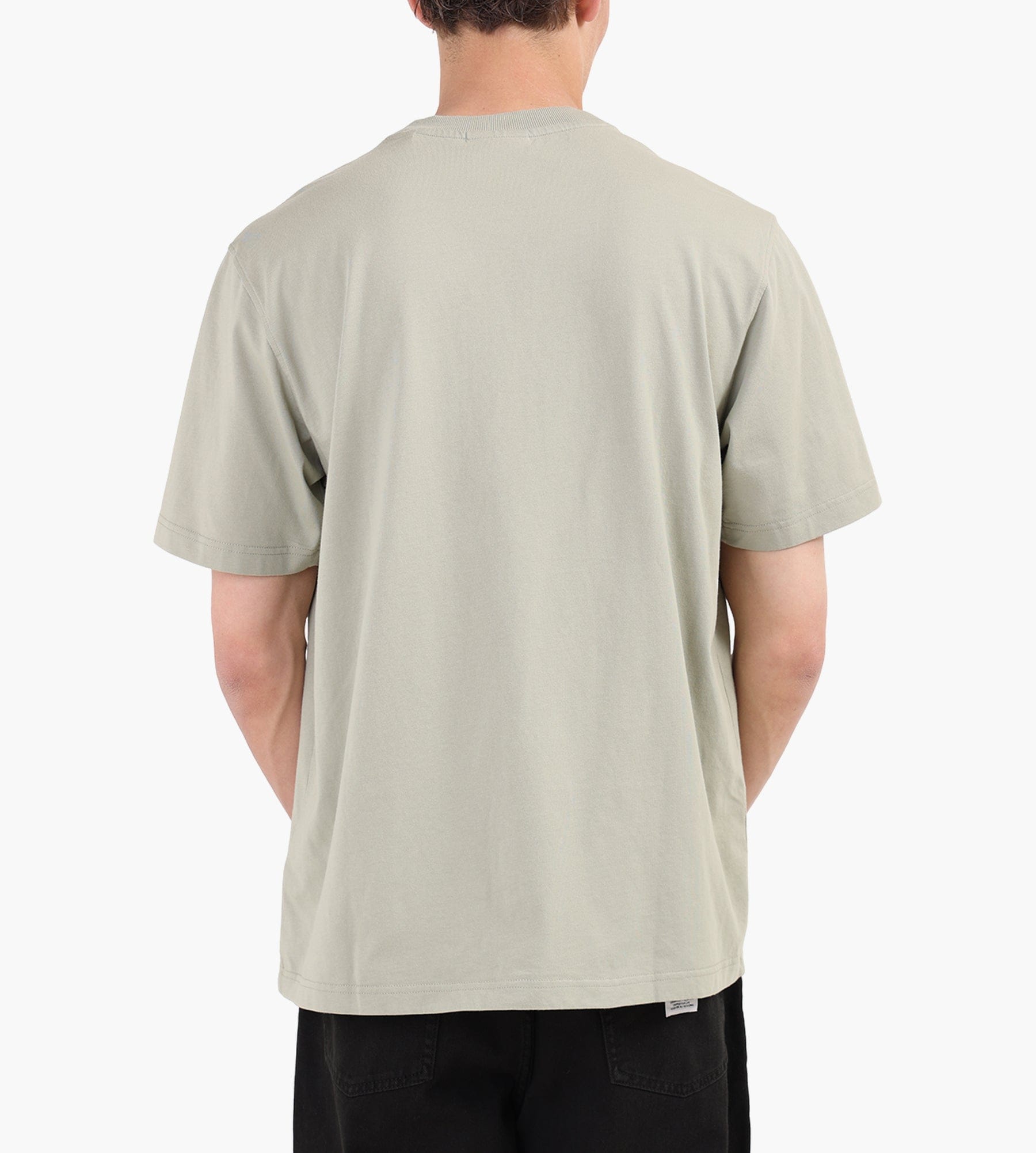 NN.07 Adam EMB Tee 3209 Sage Green