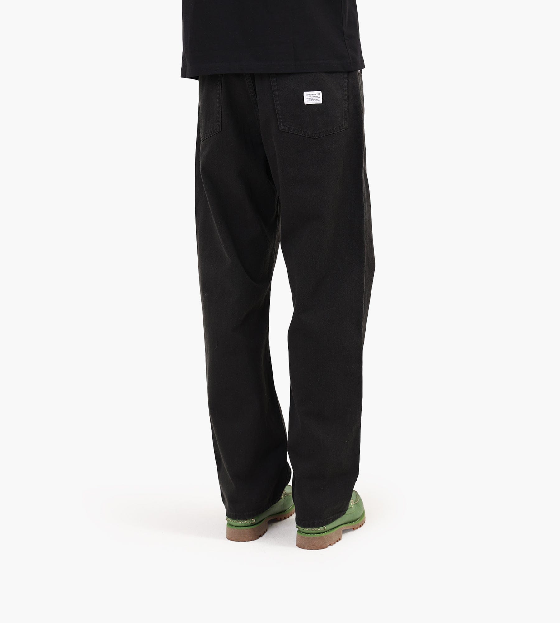 Norse Projects Korshavn Relaxed 5 Pocket Heavy Twill Trouser Black