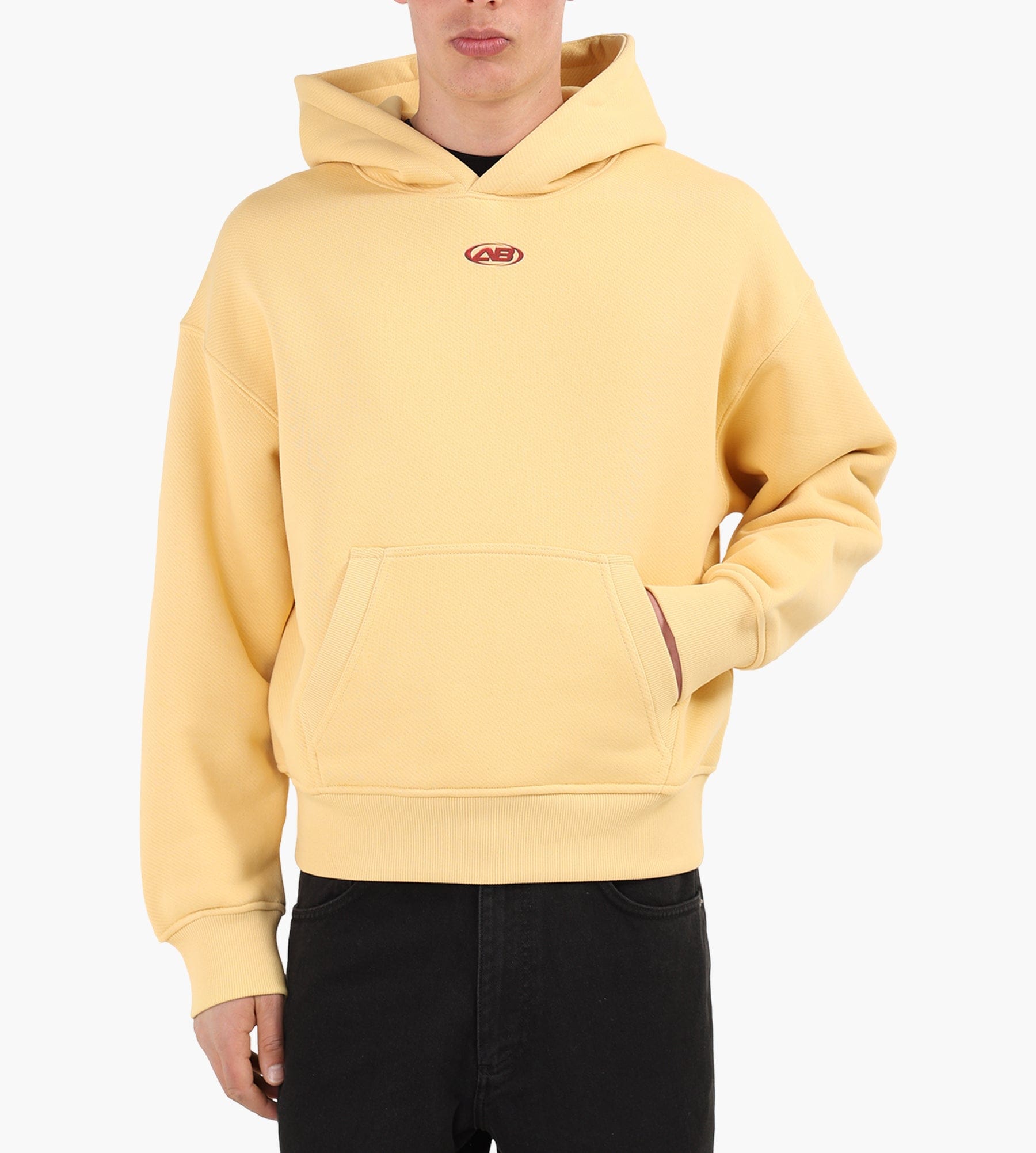 about:blank Arc Ab Hoodie Cotton Yellow