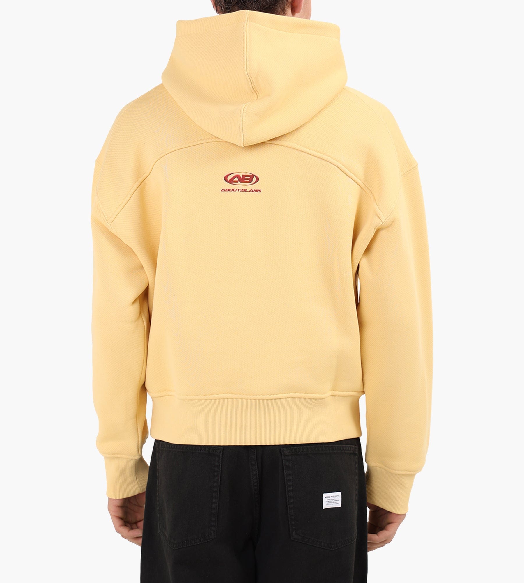 about:blank Arc Ab Hoodie Cotton Yellow