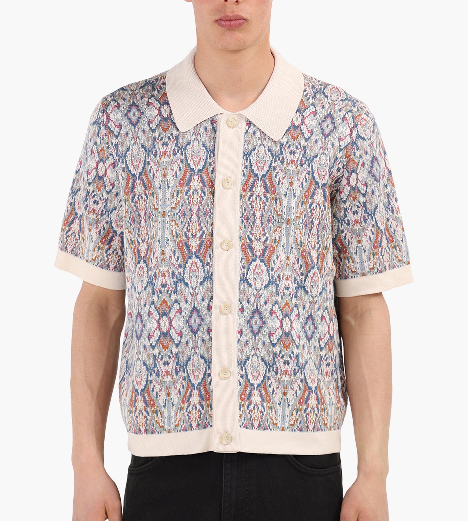 Corridor Trance Knit Shirt Natural