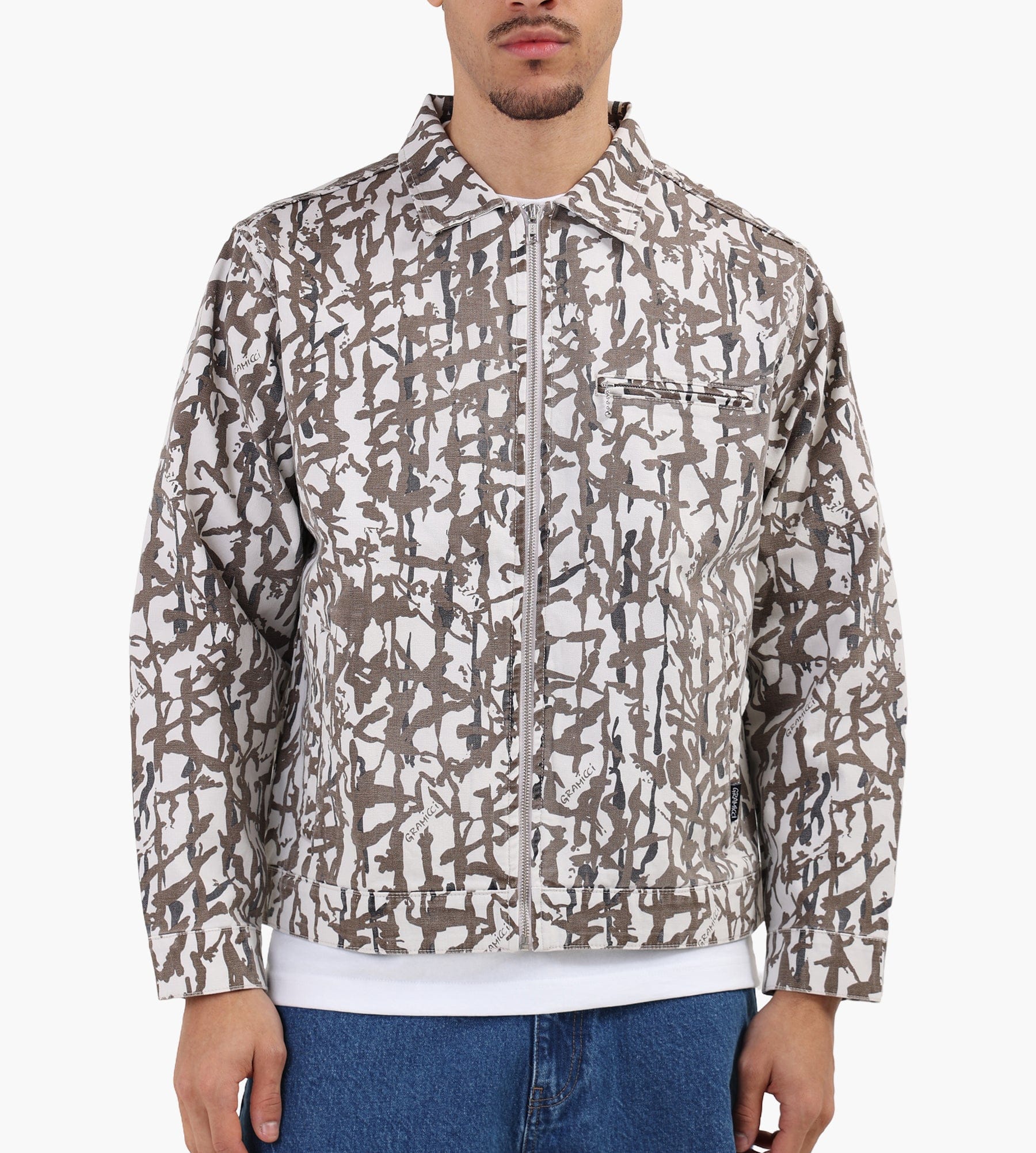 Gramicci Taos Canvas Jacket Grey Reed