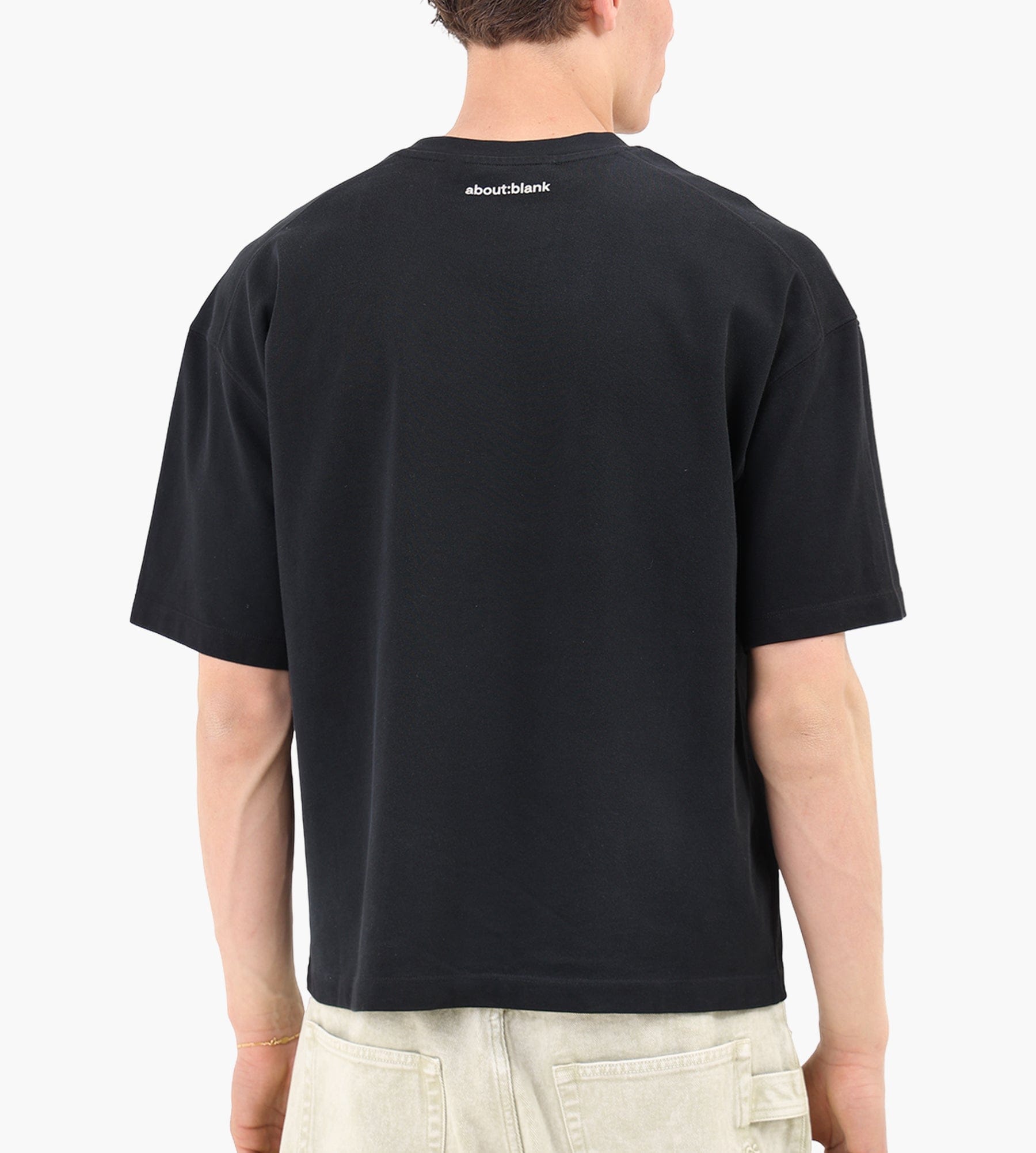 about:blank Garcon T-Shirt Cotton Black