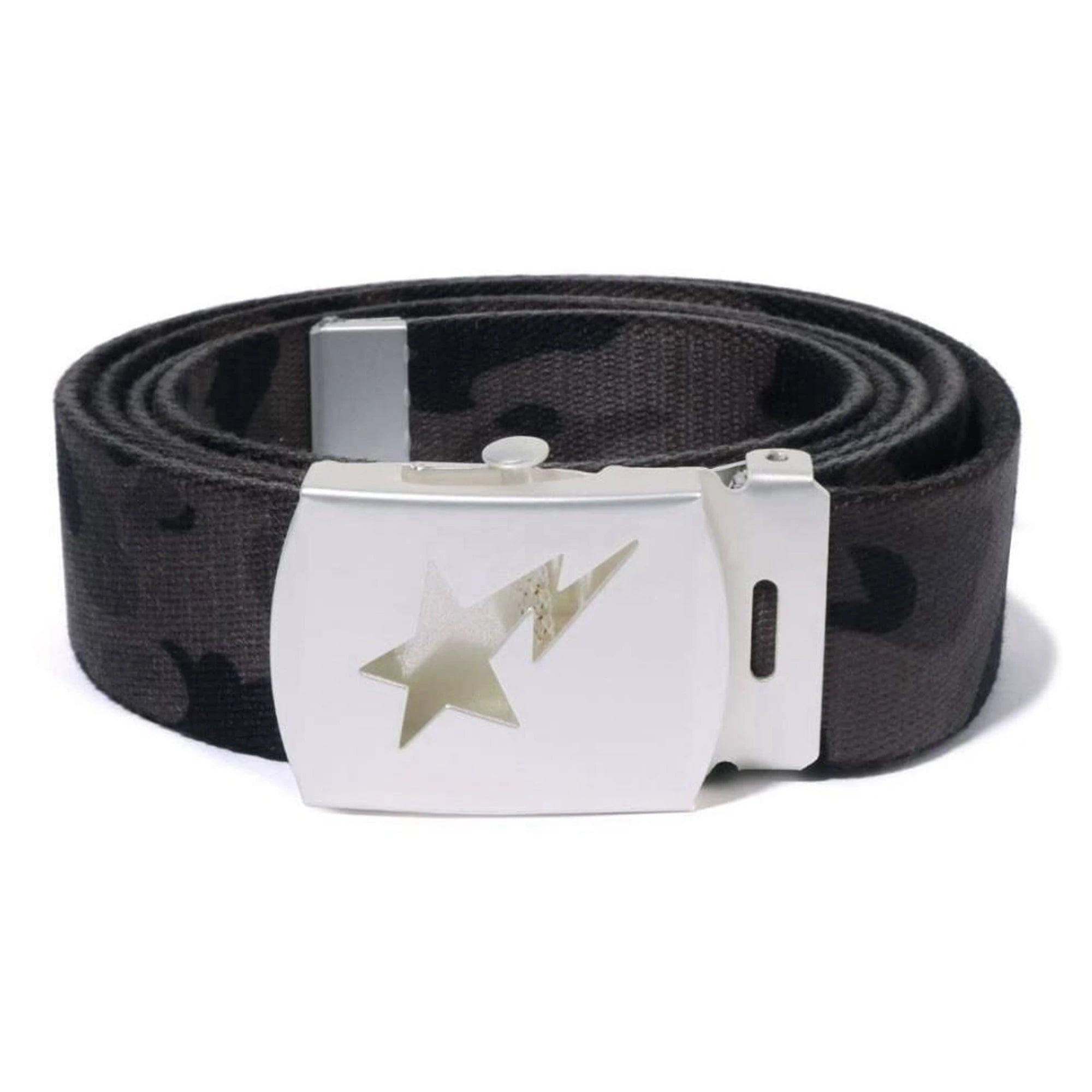 BAPE Color Camo Sta Gi Belt 'Black' (2025)