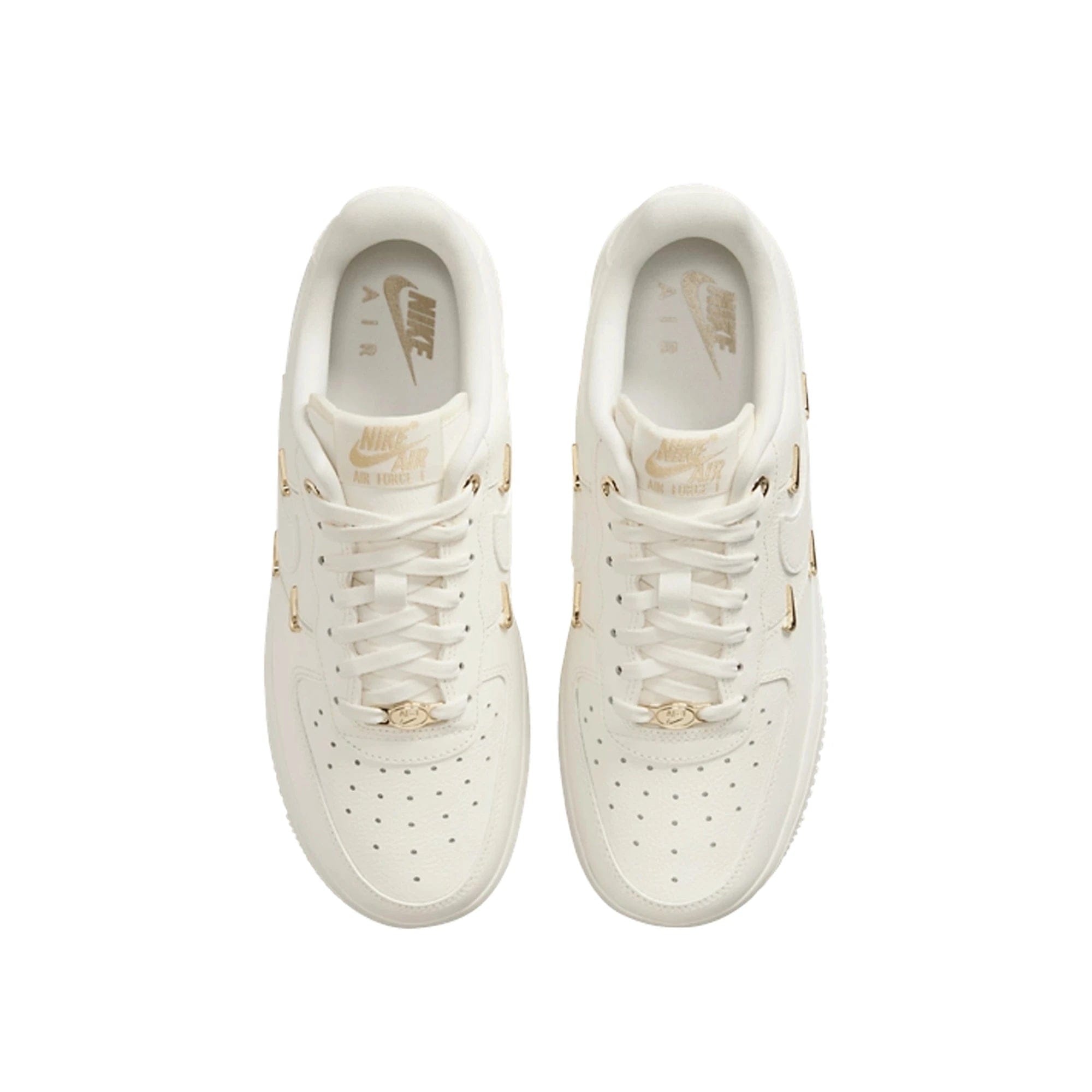 Nike Air Force 1 '07 LX CN 'Sail Gold Mini Swooshes' Women's (2023)