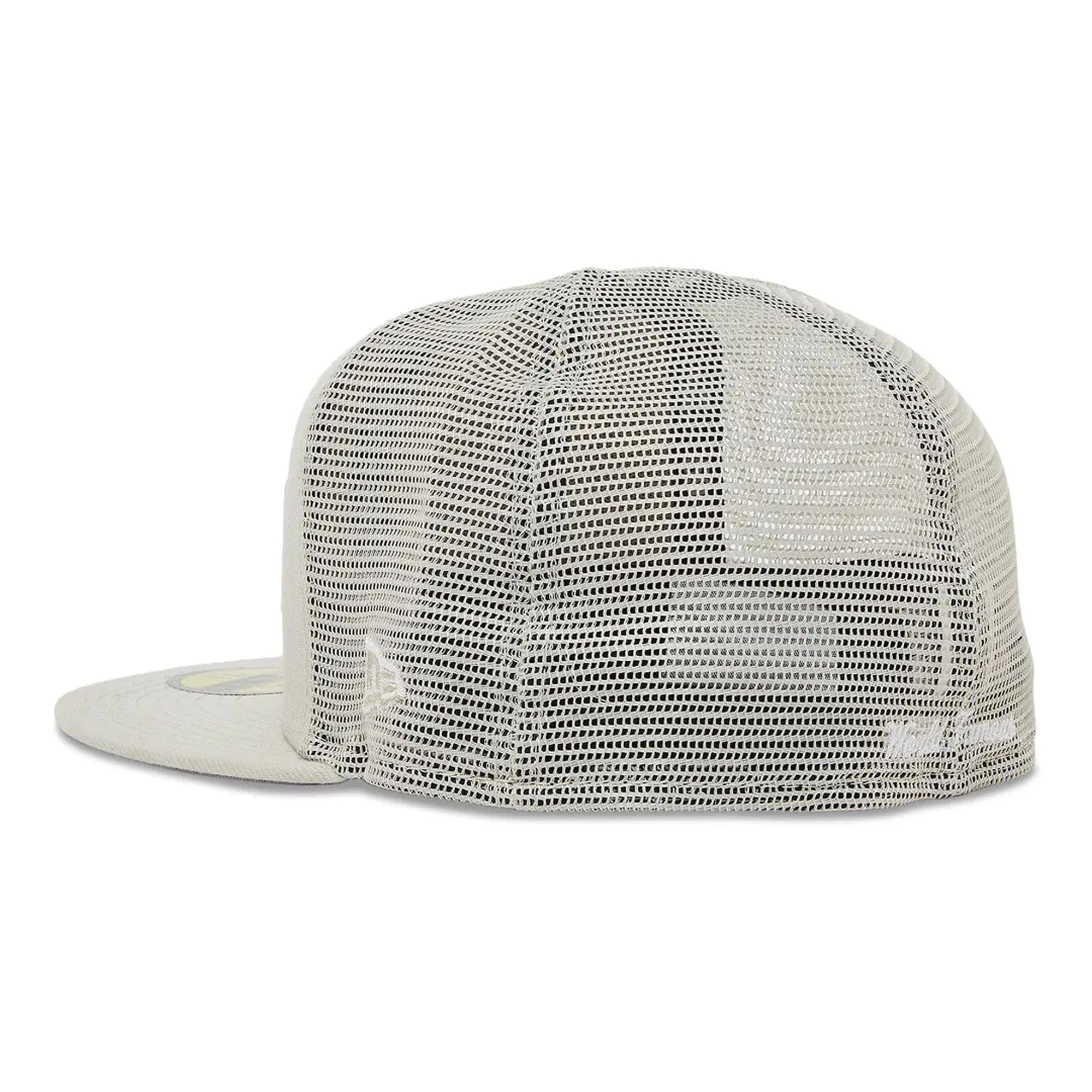 Supreme Box Logo Mesh Back New Era Hat 'Stone' (2023)