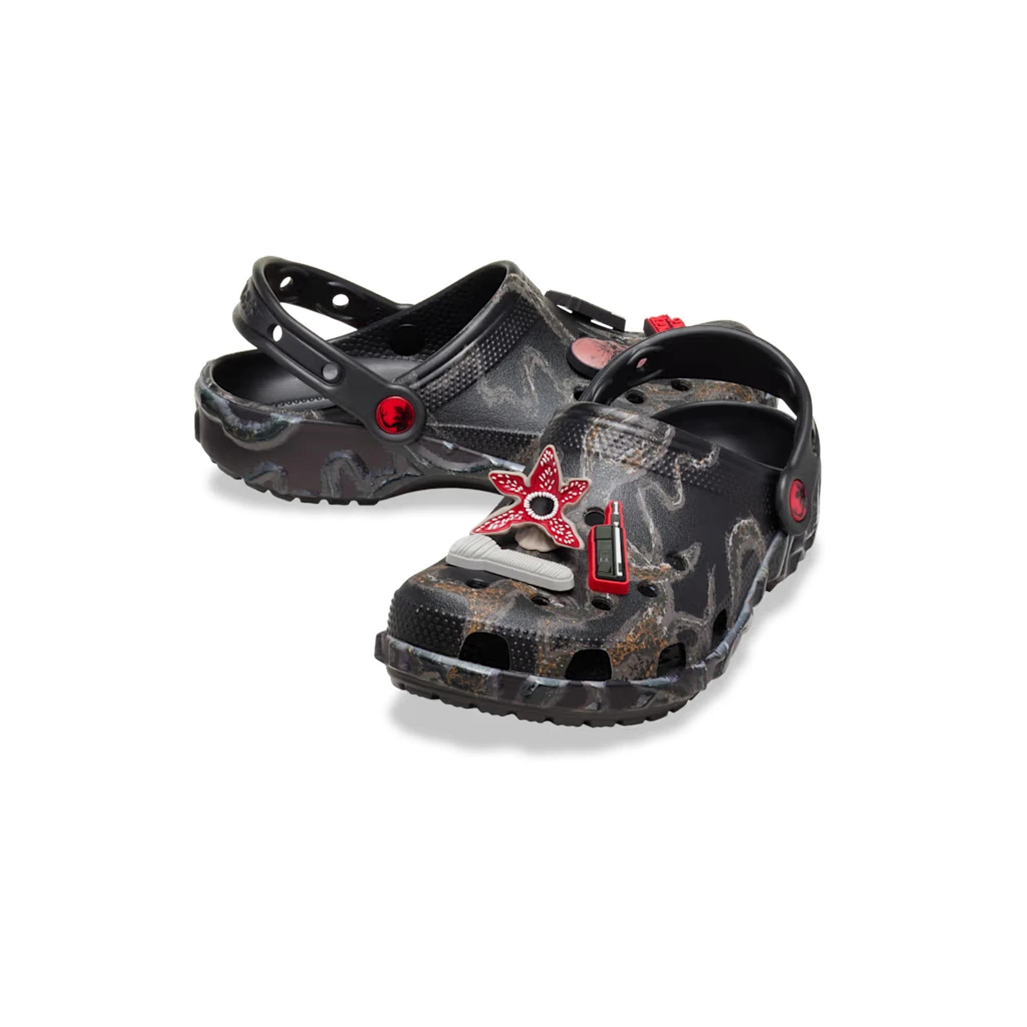Crocs Classic Clog x Stranger Things 'Black Red' (2025)