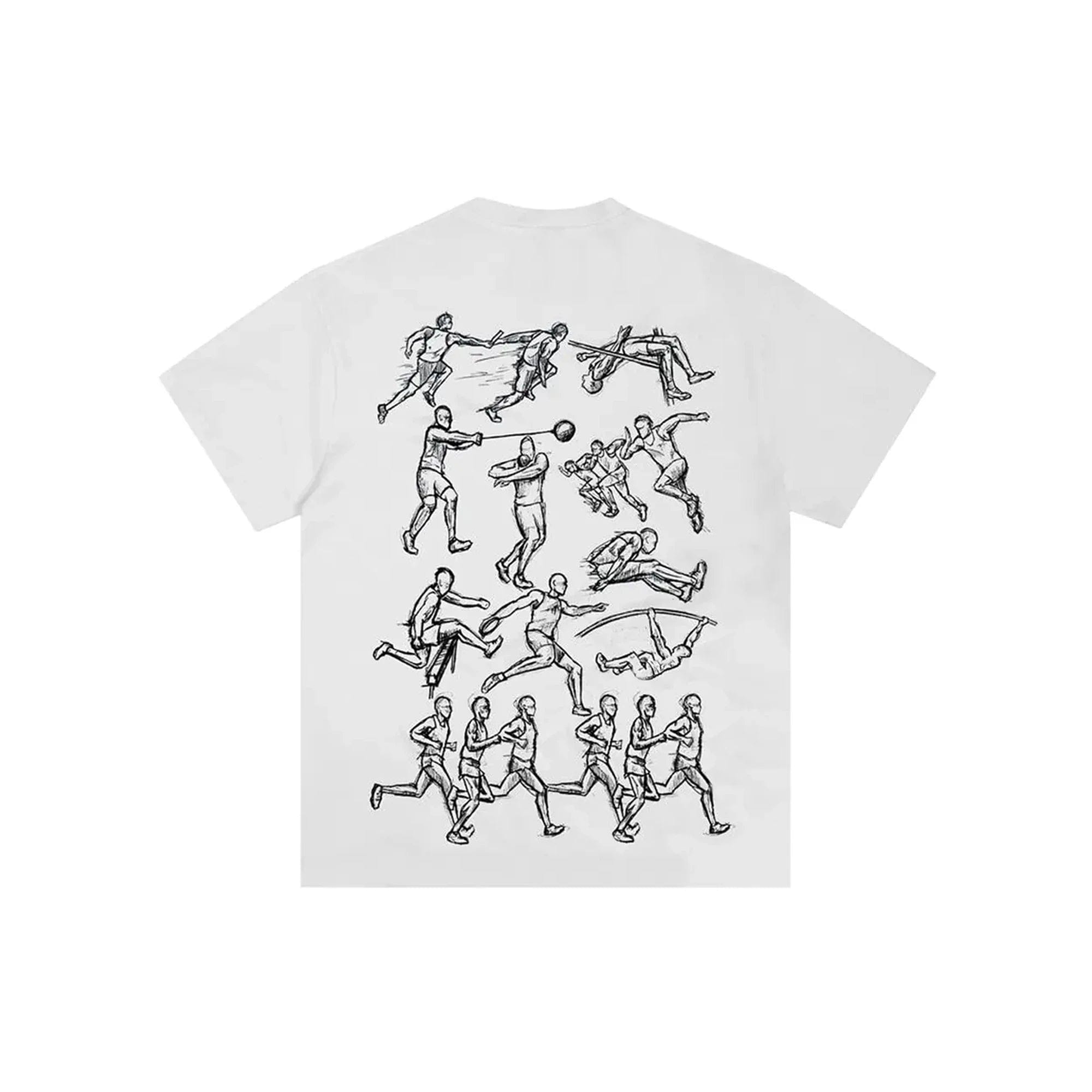 Corteiz Track And Field Tee 'White' (2024)