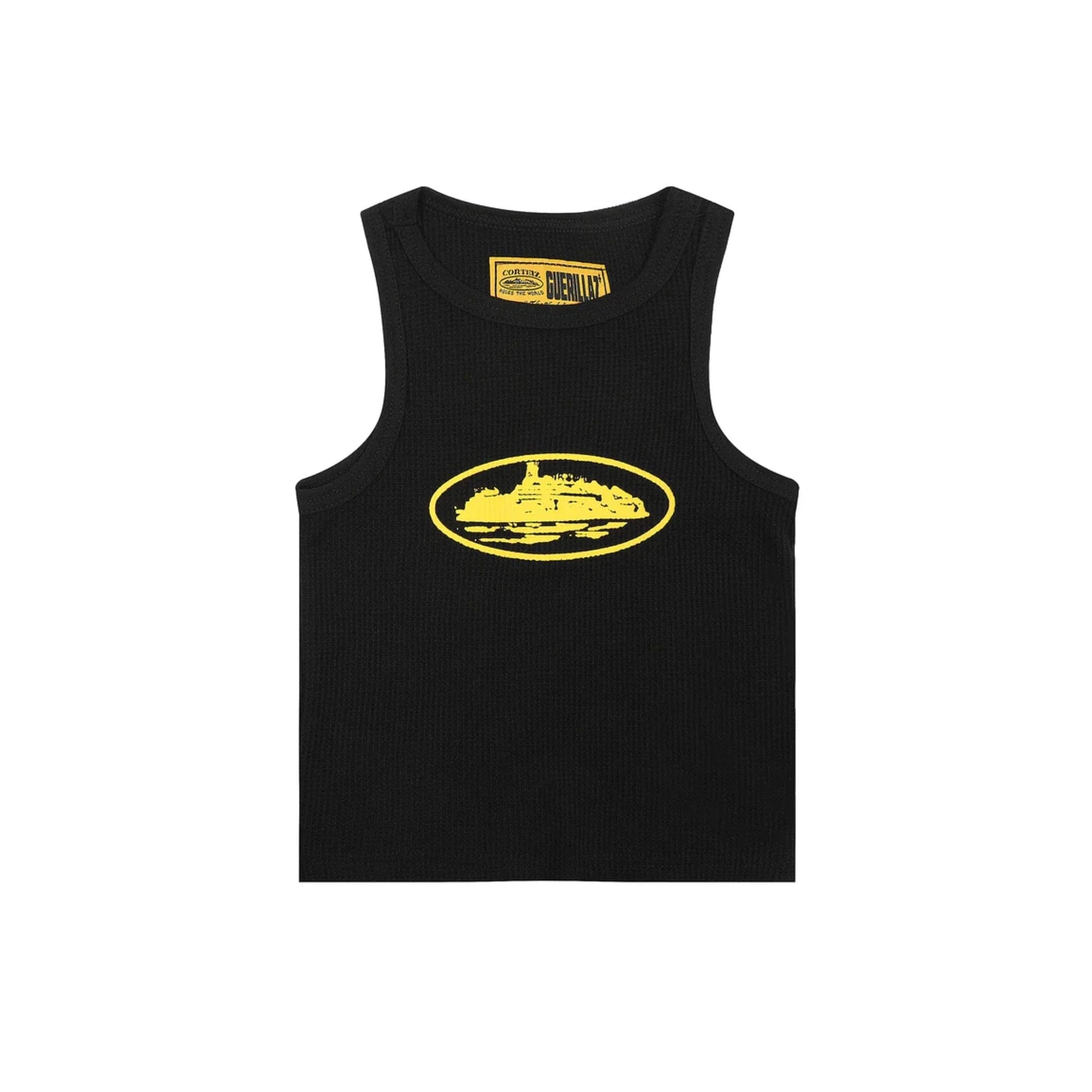 Corteiz 5 Starz Alcatraz Tank Top 'Black' (2023)