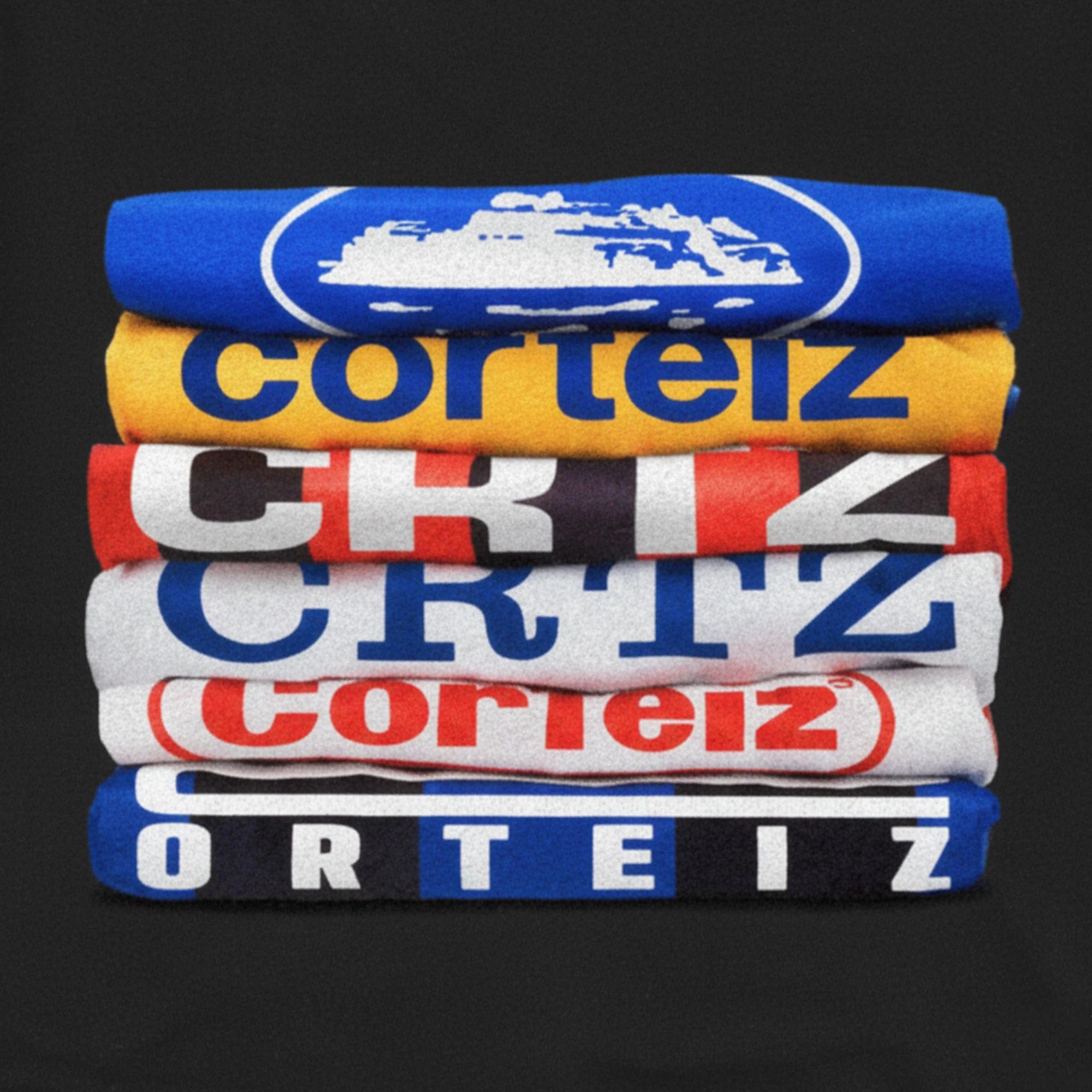Corteiz T-Shirt Stack Tee 'Black' (2024)
