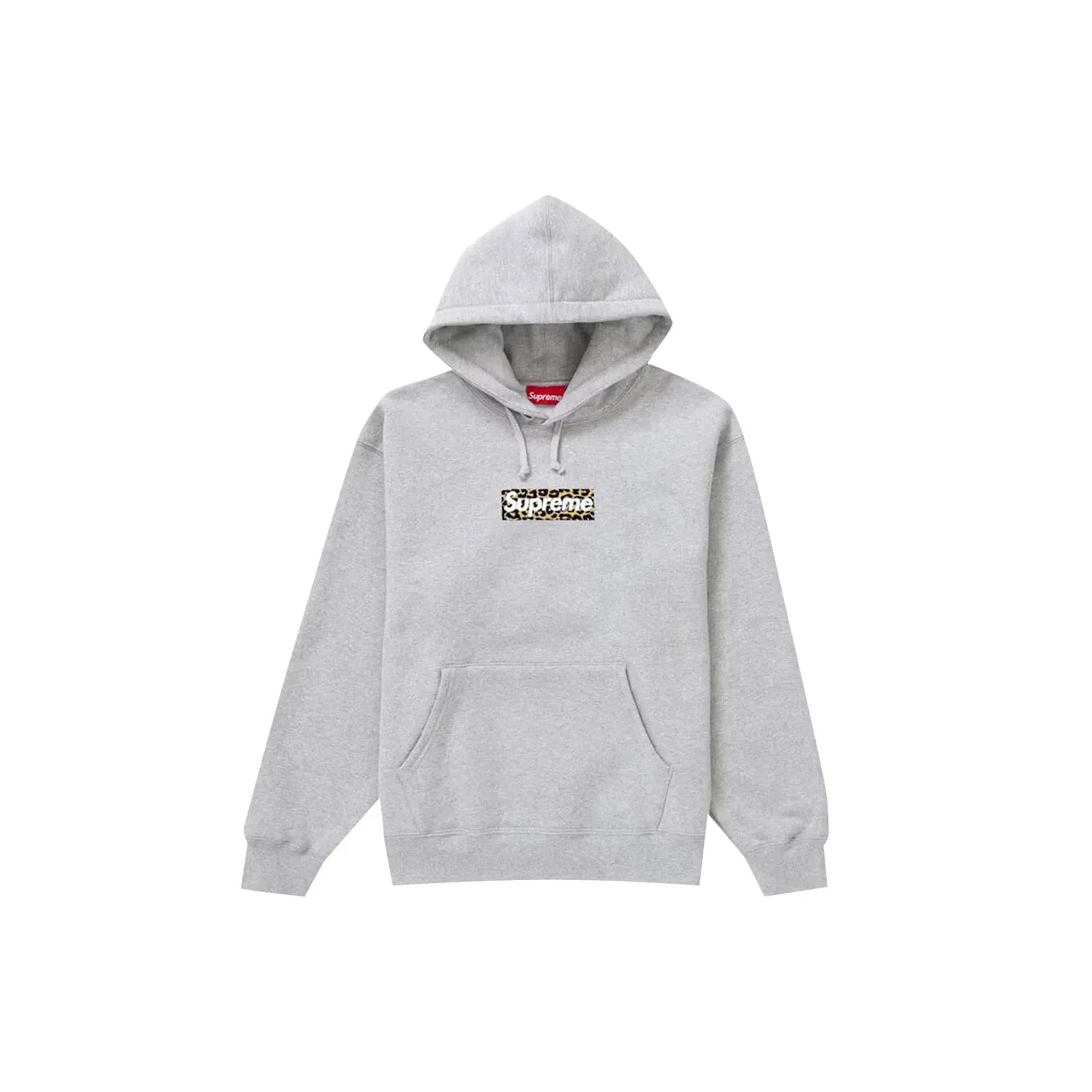 Supreme Box Logo Hooded Sweatshirt 'Ash Grey'