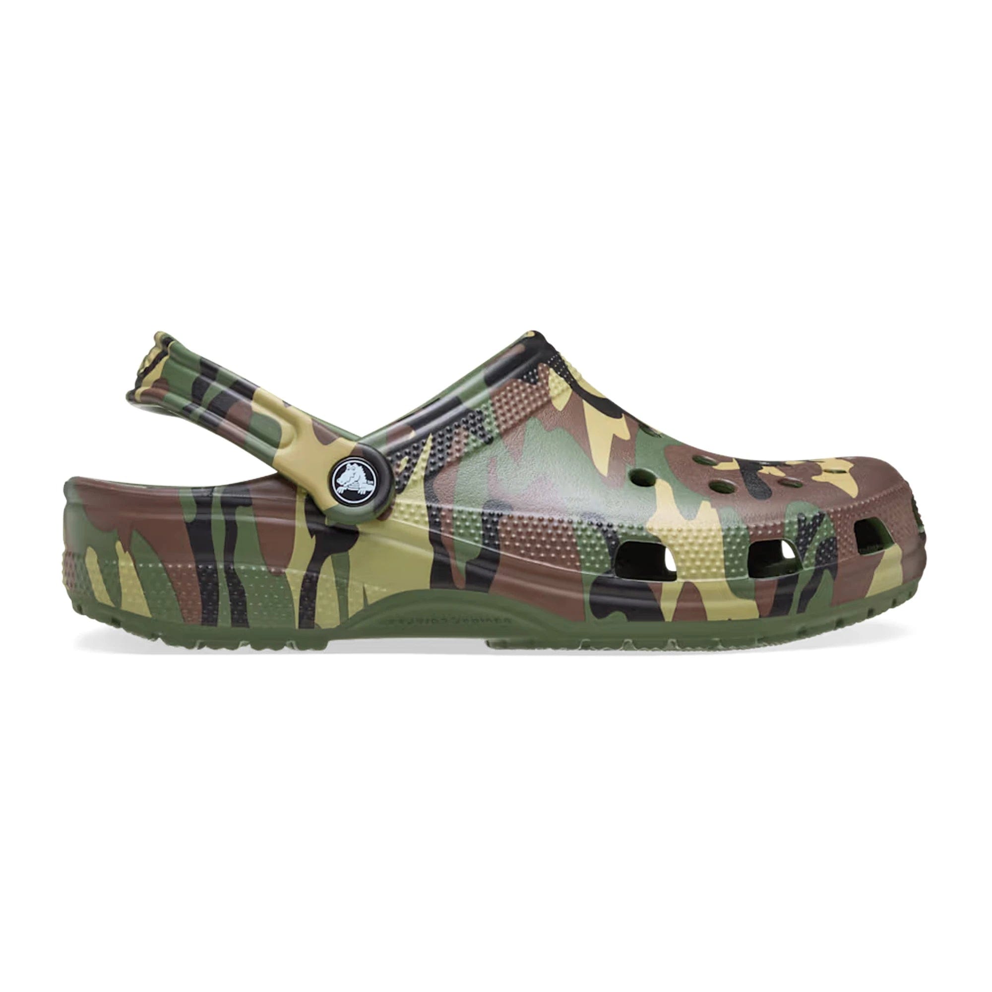 Crocs Classic Camouflage Clog 'Army Green / Multi'