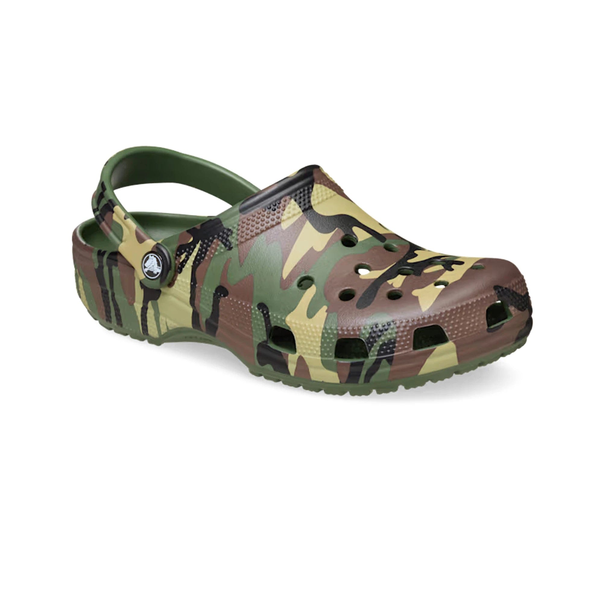 Crocs Classic Camouflage Clog 'Army Green / Multi'