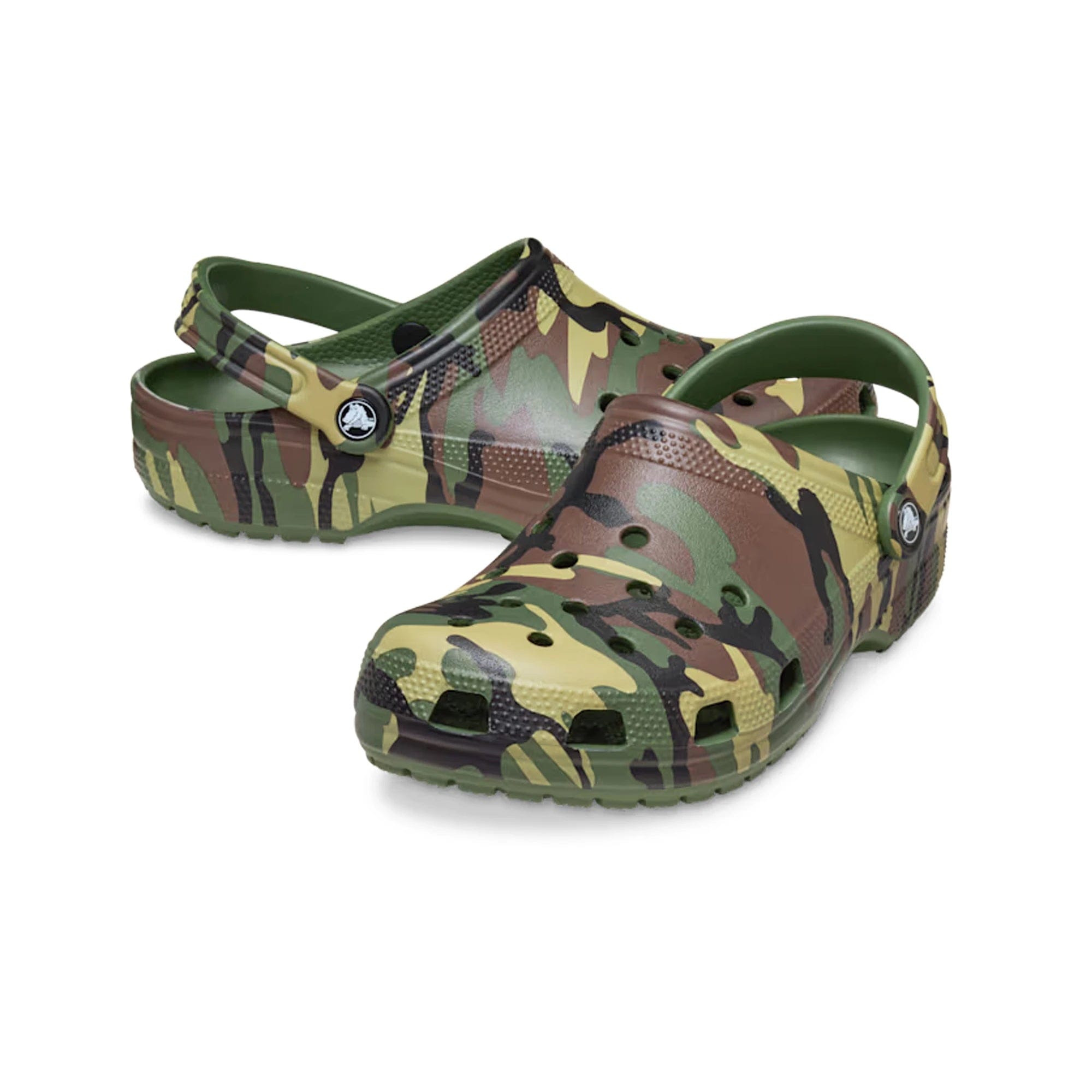 Crocs Classic Camouflage Clog 'Army Green / Multi'