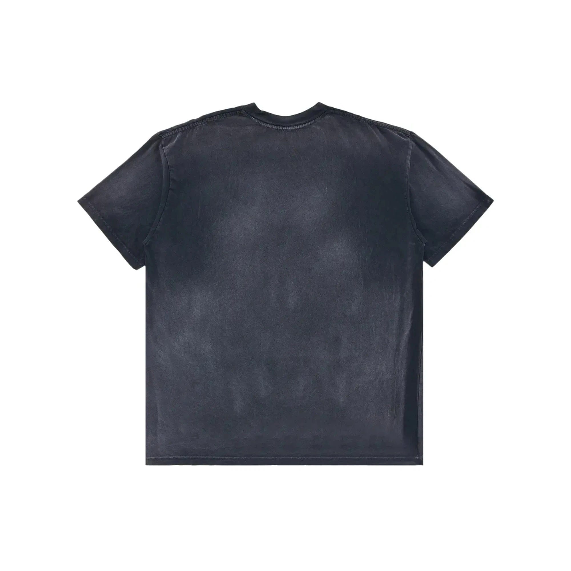Travis Scott Cactus Jack by Travis Scott x FC Barcelona Washed Spray Logo T-Shirt 'Black' (2025)