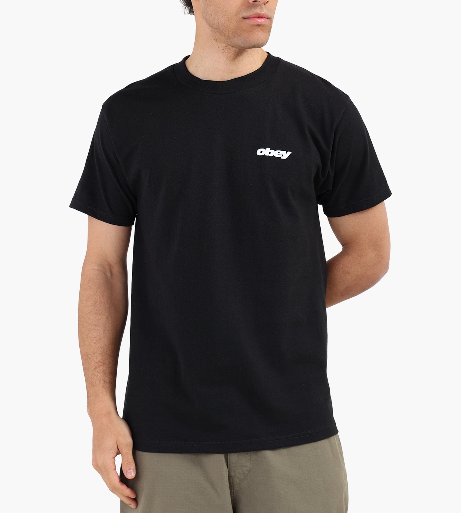 Obey Dice Tee Black