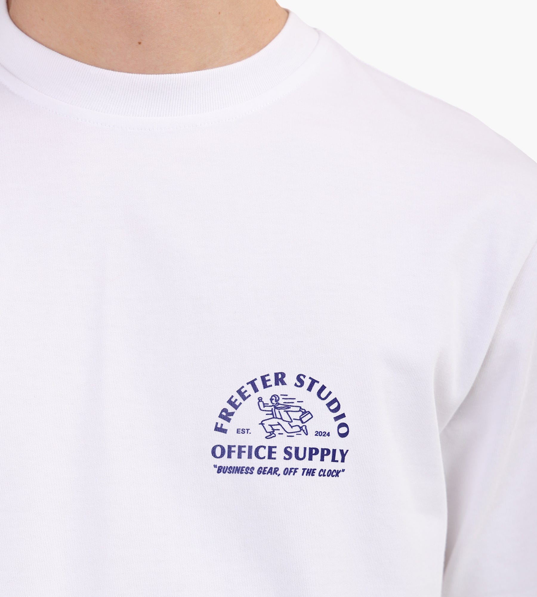 Freeter Office Supply T-Shirt White