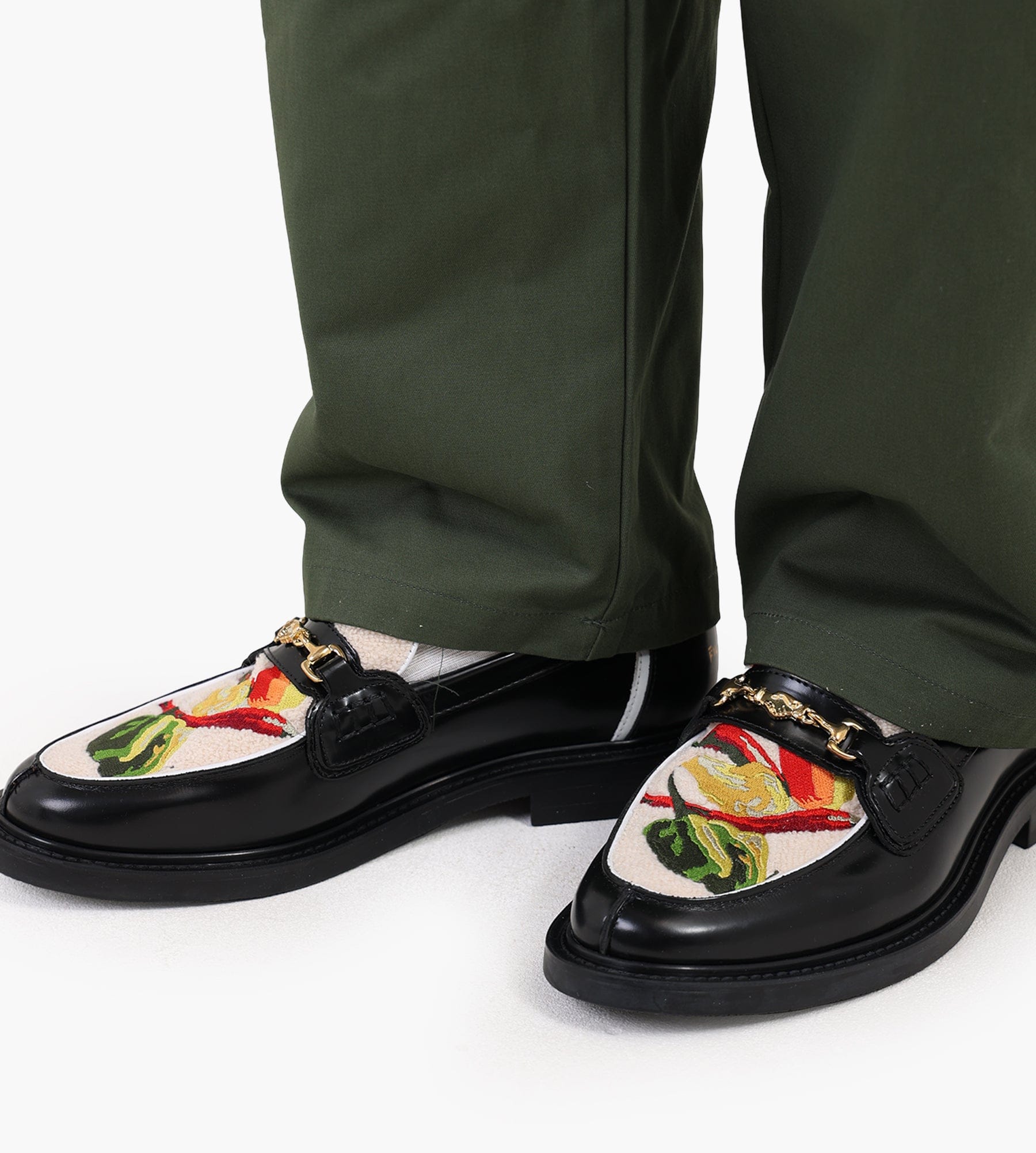 Freeter Clerk Chinos Green