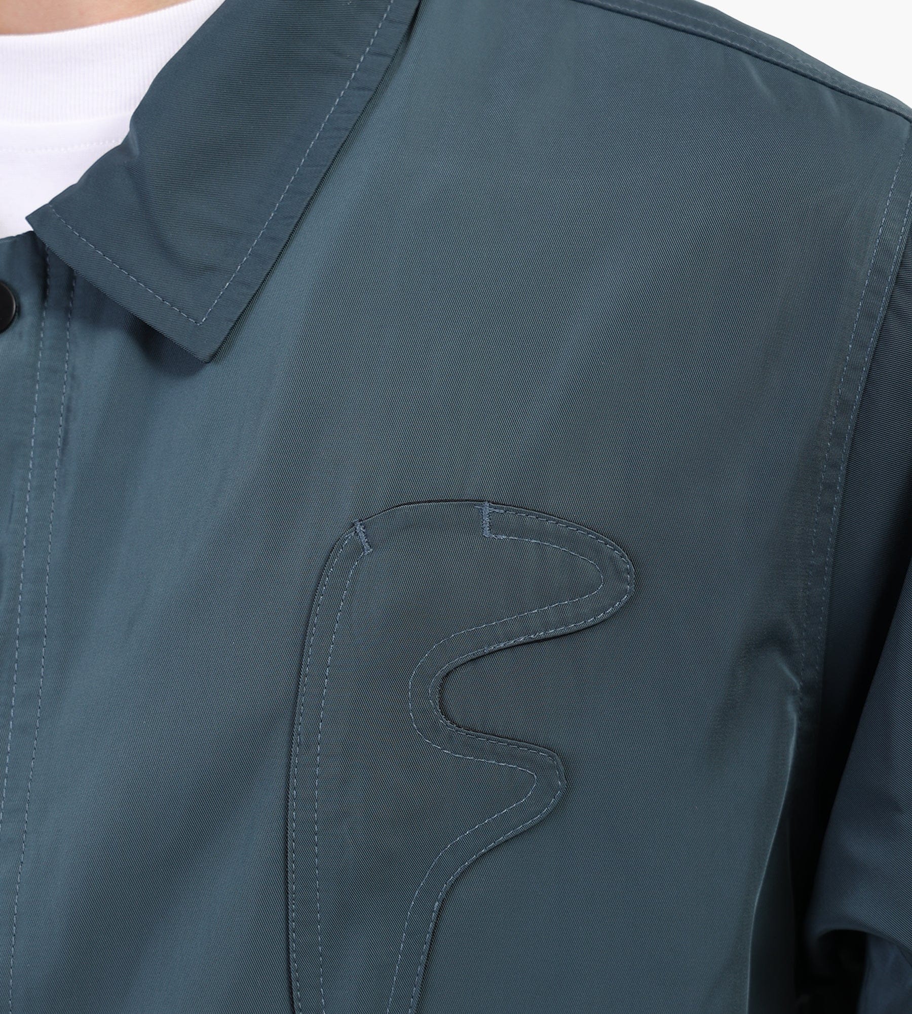 Freeter Briefing Coach Jacket Teal