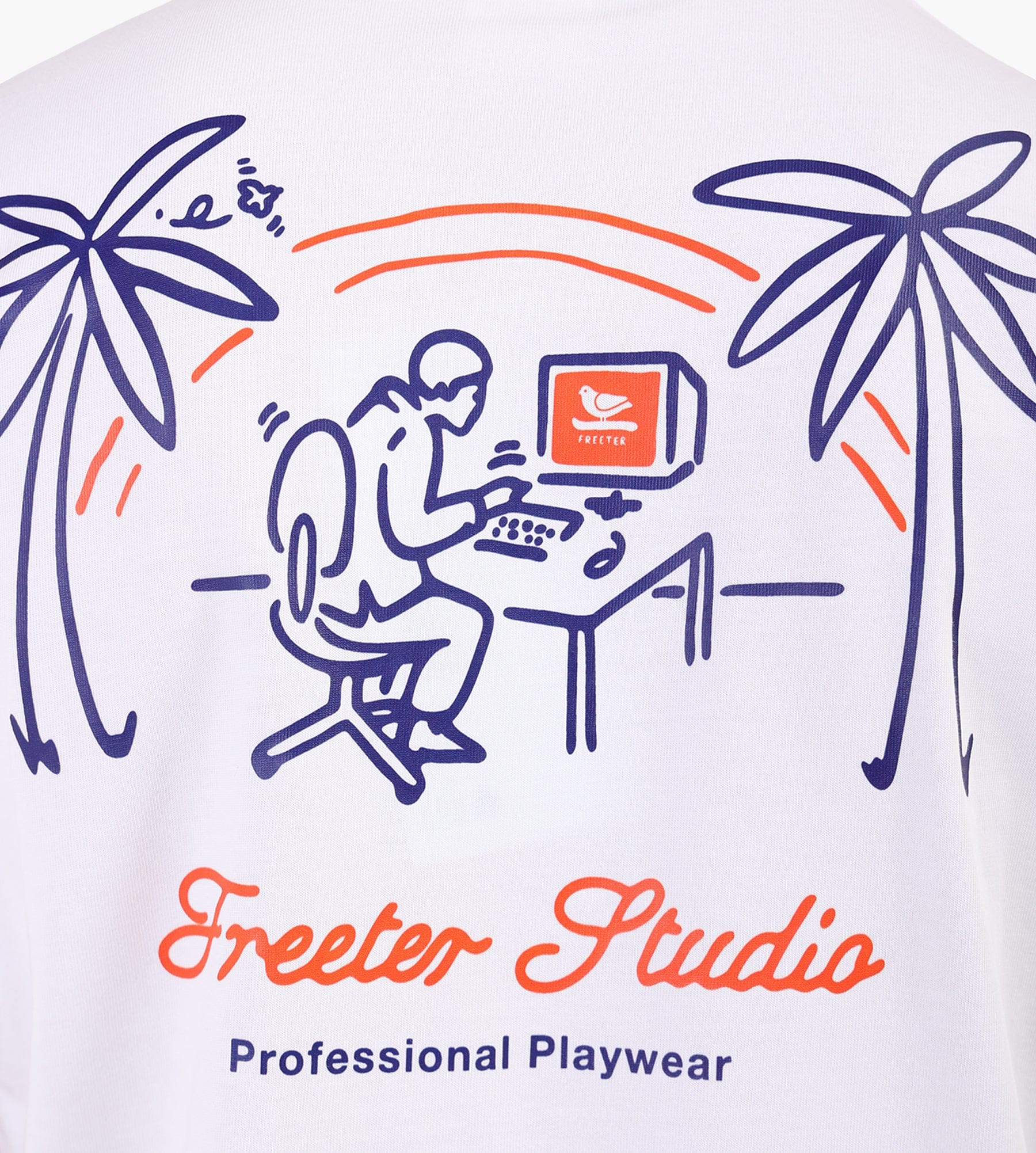 Freeter Paradise T-Shirt White