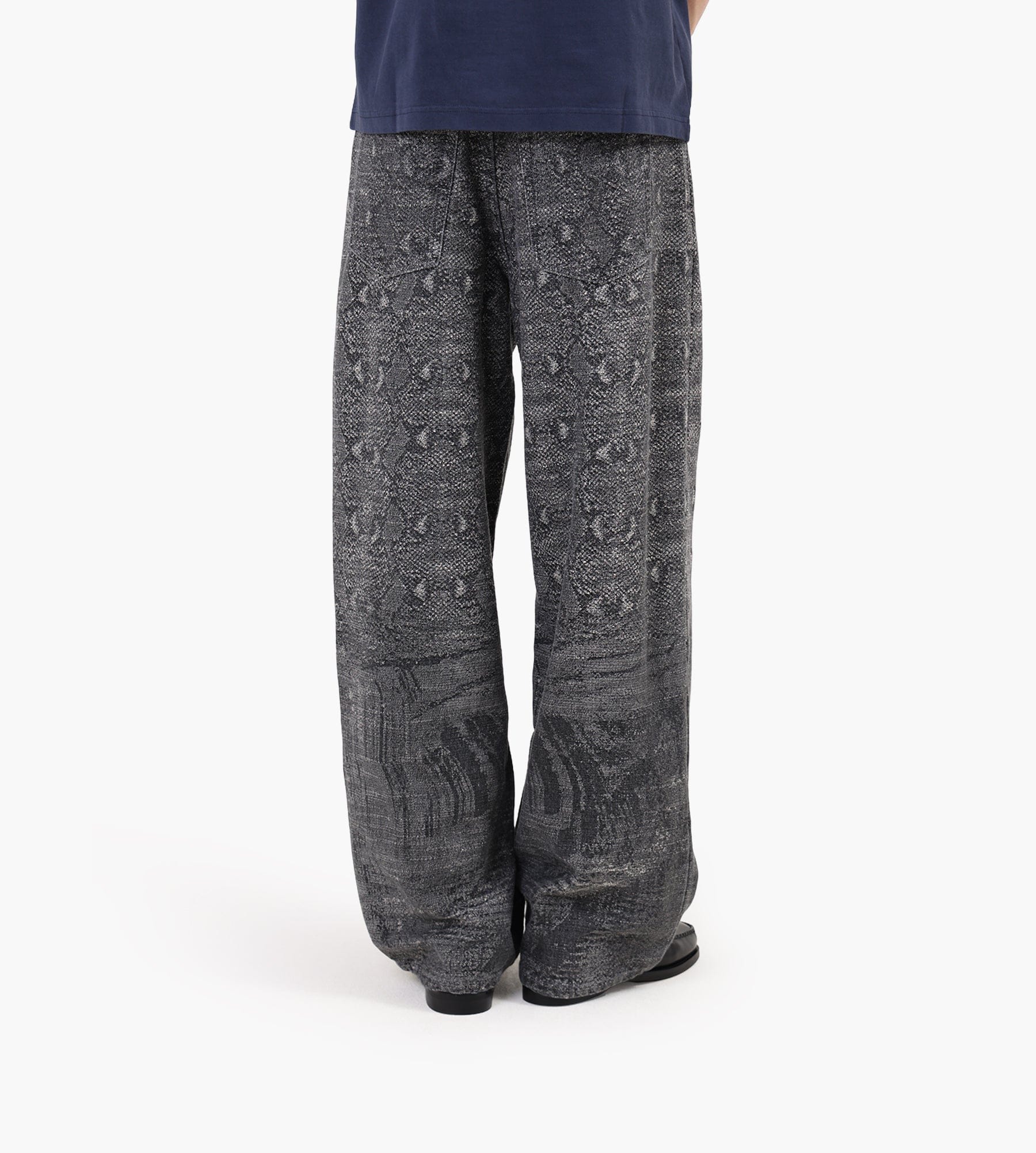 Daily Paper Denim Snake Oversized Jeans Denim