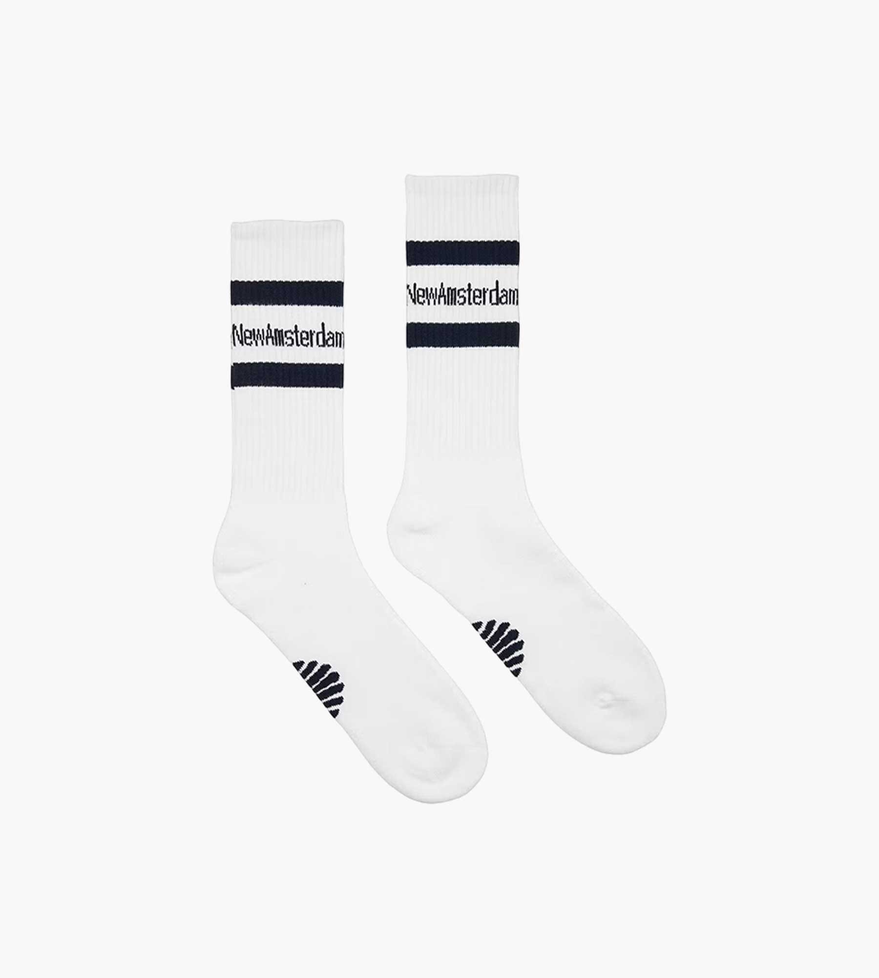 New Amsterdam Surf Association Sport Socks Single White