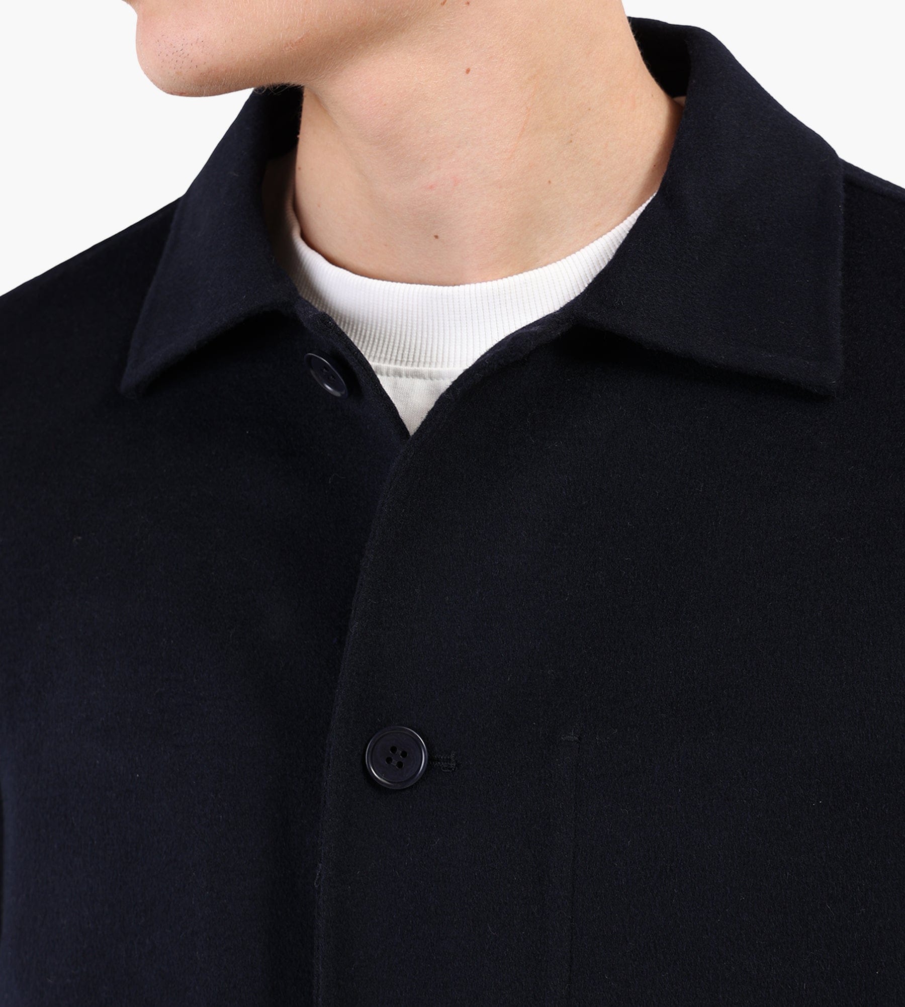 NN.07 Morgan Brushed Jacket 8447 Deep Navy